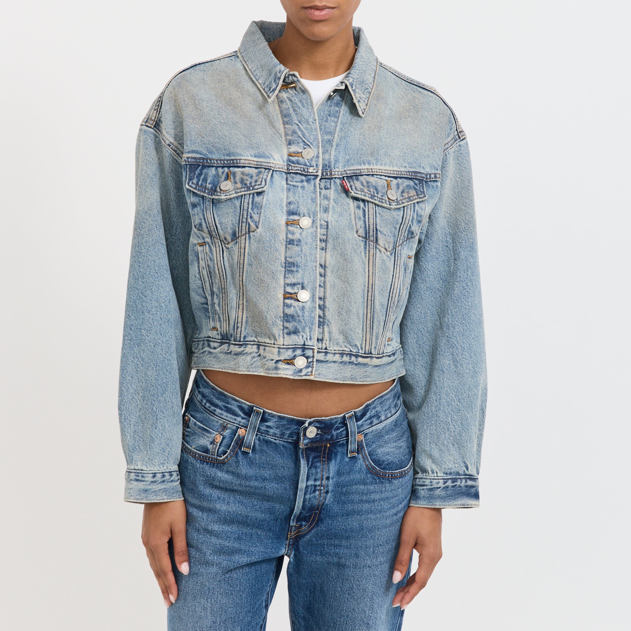 Levis | Shrunken 90's Trucker Off Roading Trucker | Maplestore