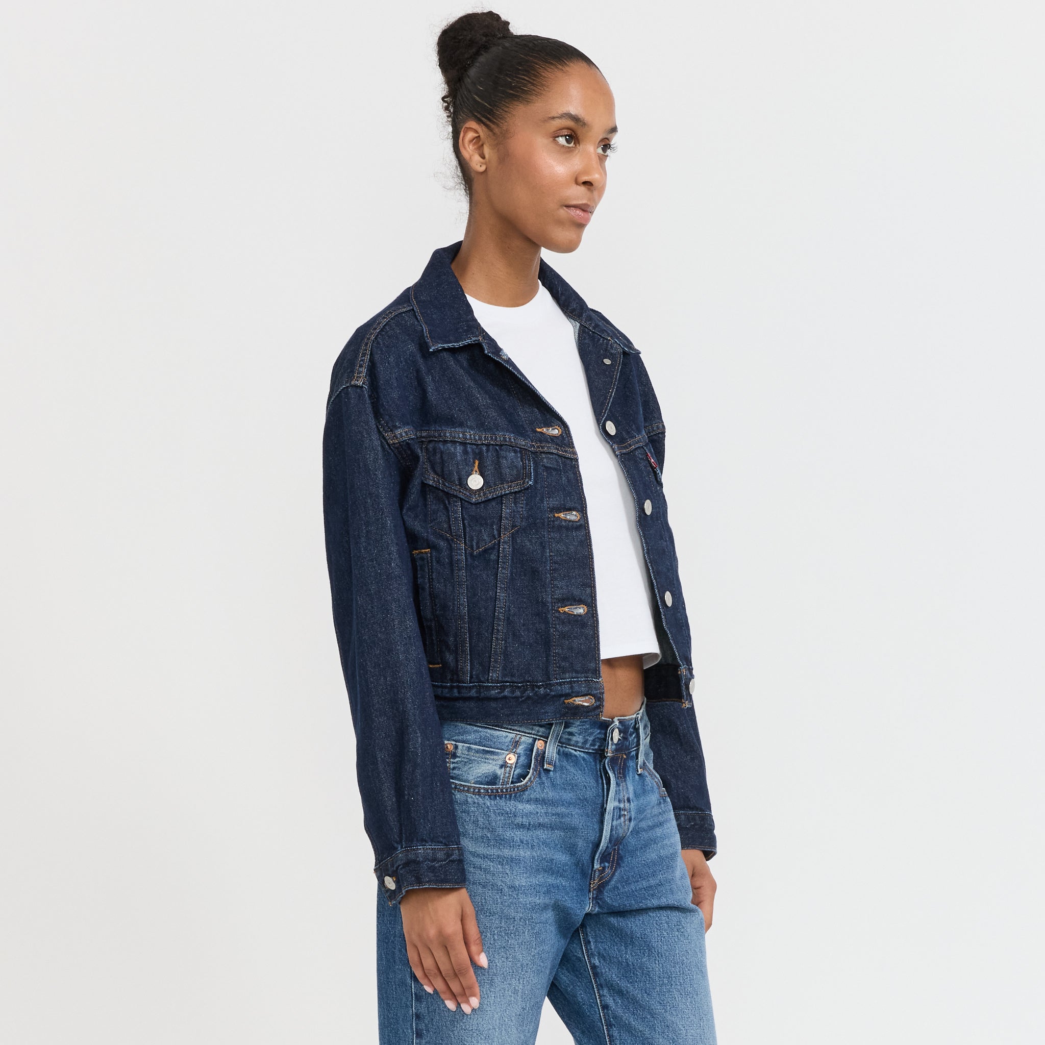 Levis | Shrunken 90's Trucker Remember Together | Maplestore