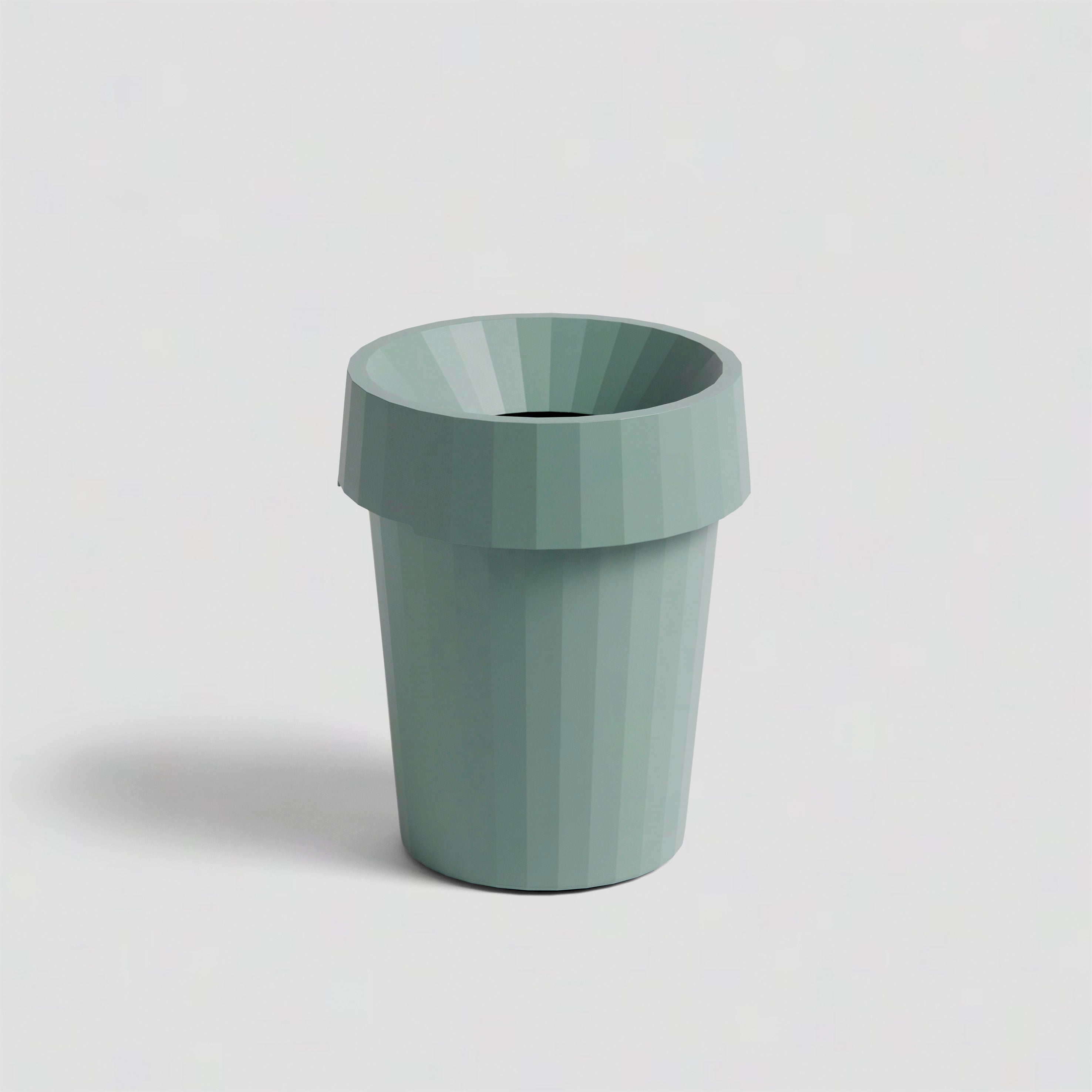 Shade Bin Dusty Green