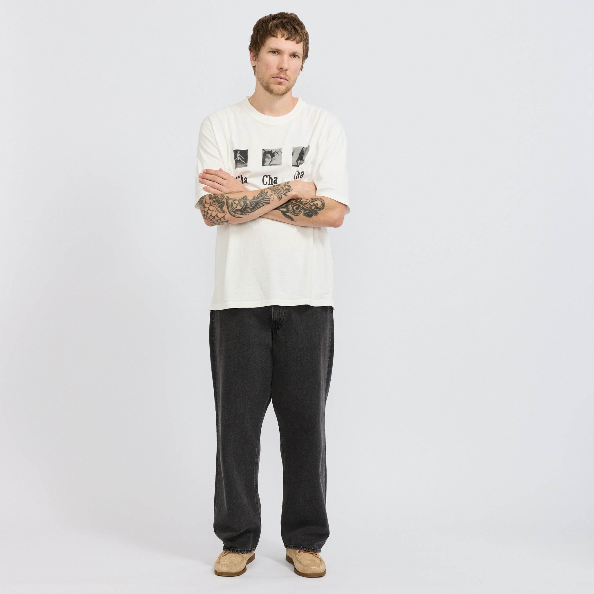 Cha Cha Cha SS Tee Off White