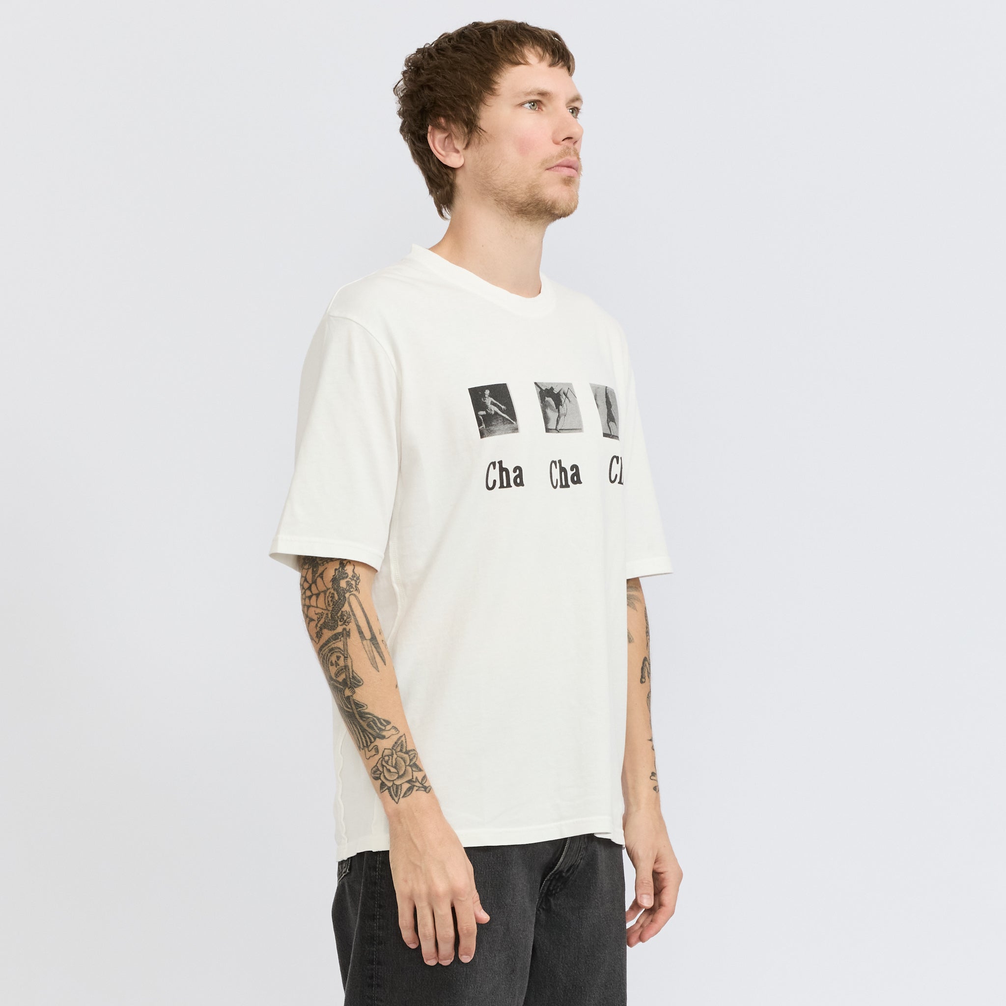 Cha Cha Cha SS Tee Off White