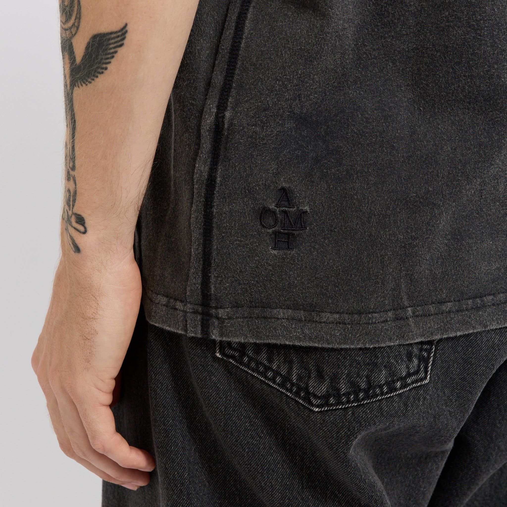 ACMH By Magic Castles | Naked Disinformation SS Tee Vintage Black | Maplestore