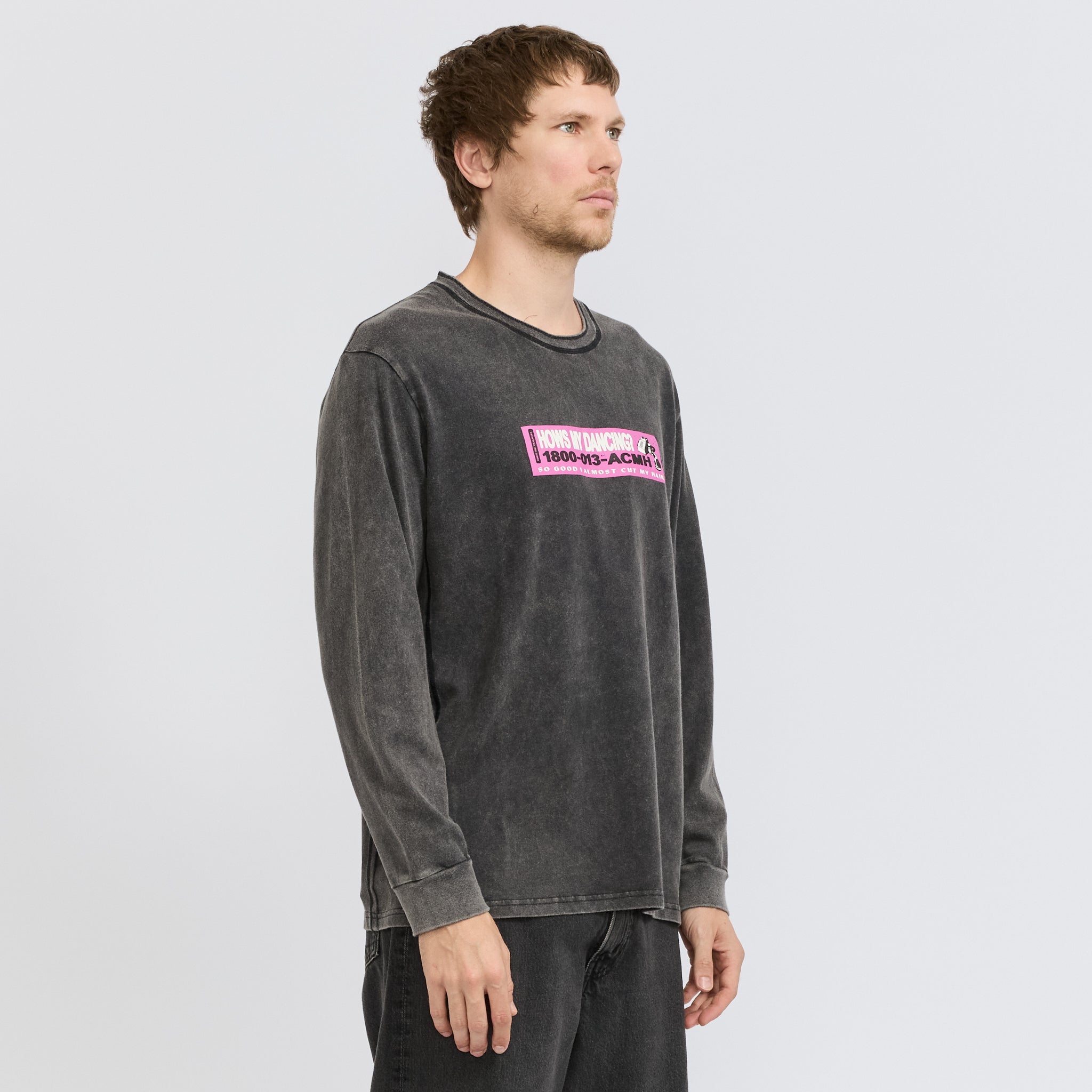 Dancers LS Tee Vintage Black