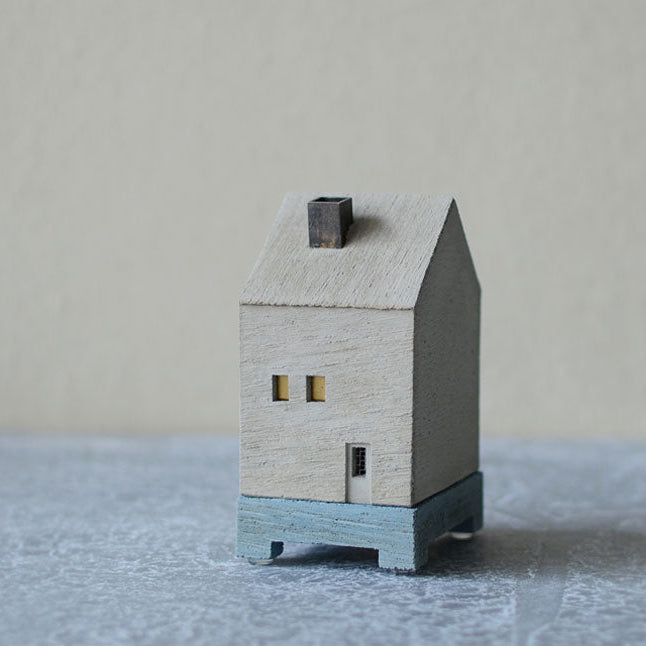 House Incense Pot Blue