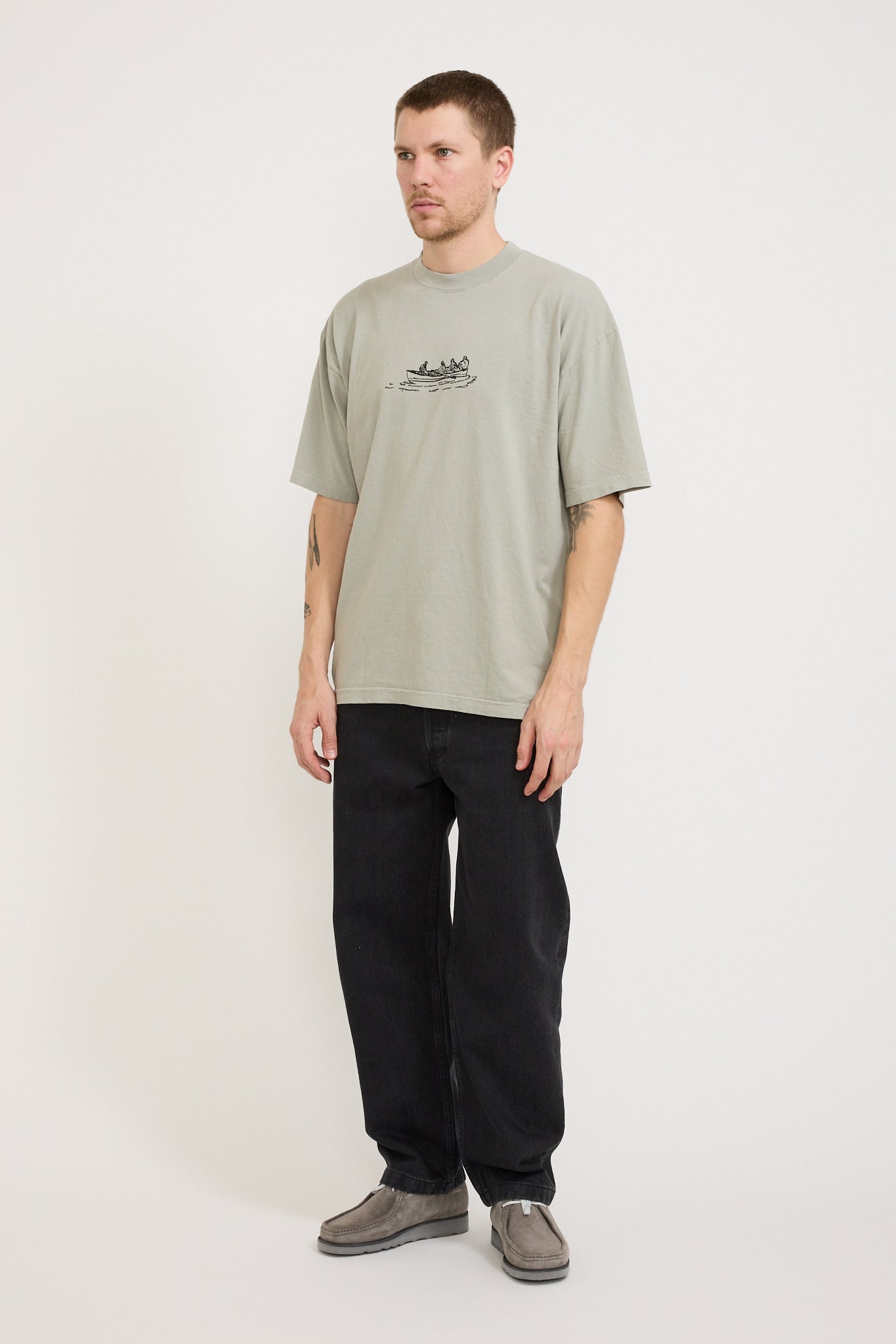 Adsum | Canoe Tee Sage | Maplestore