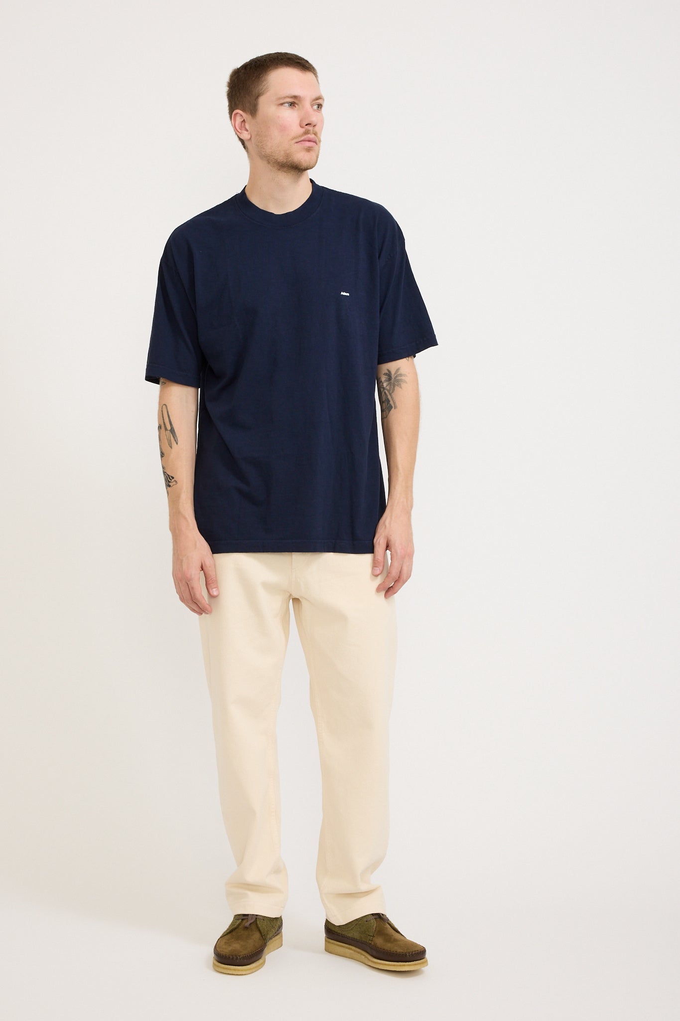 Adsum | Core Logo Tee Navy | Maplestore