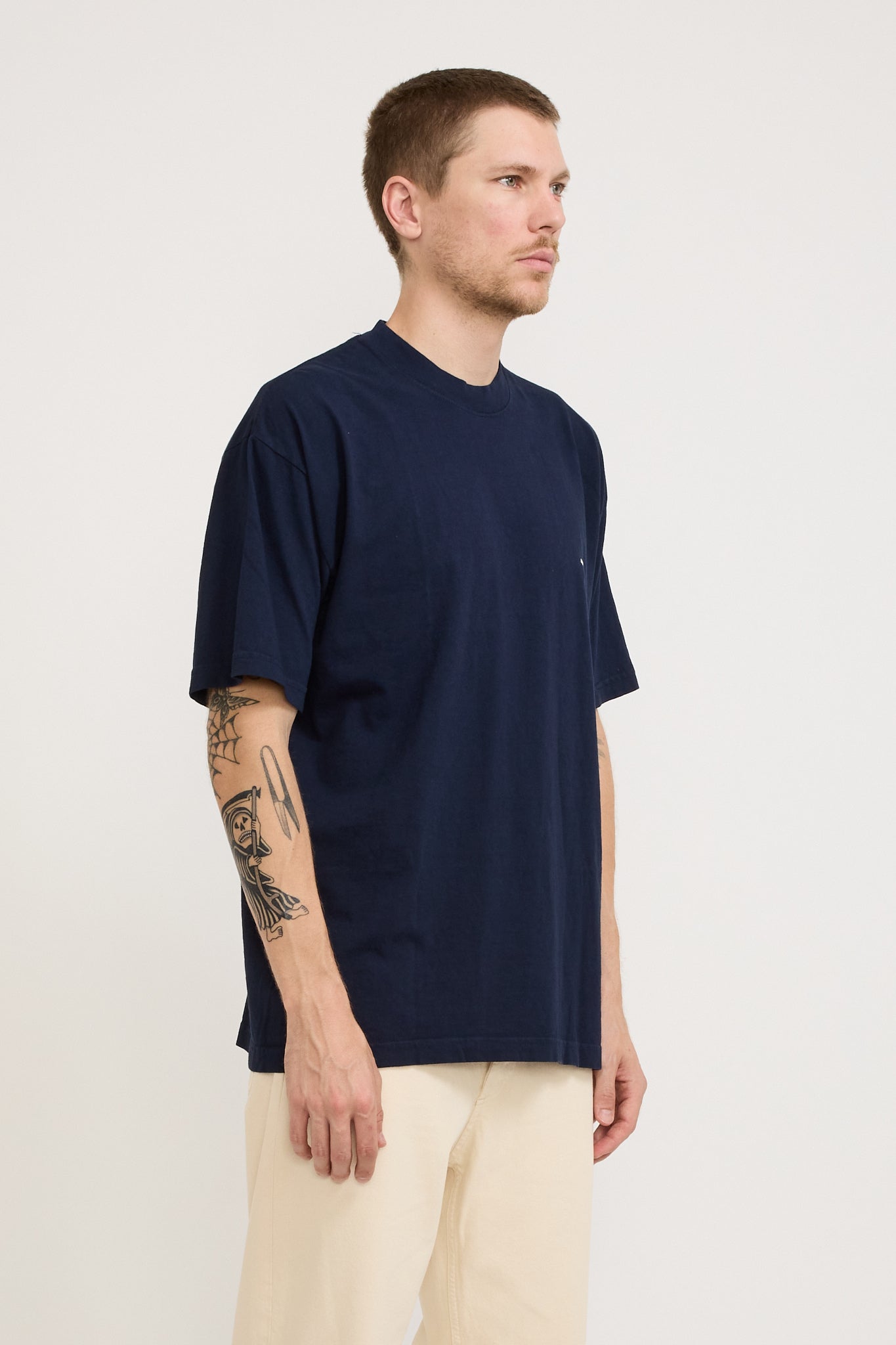 Adsum | Core Logo Tee Navy | Maplestore