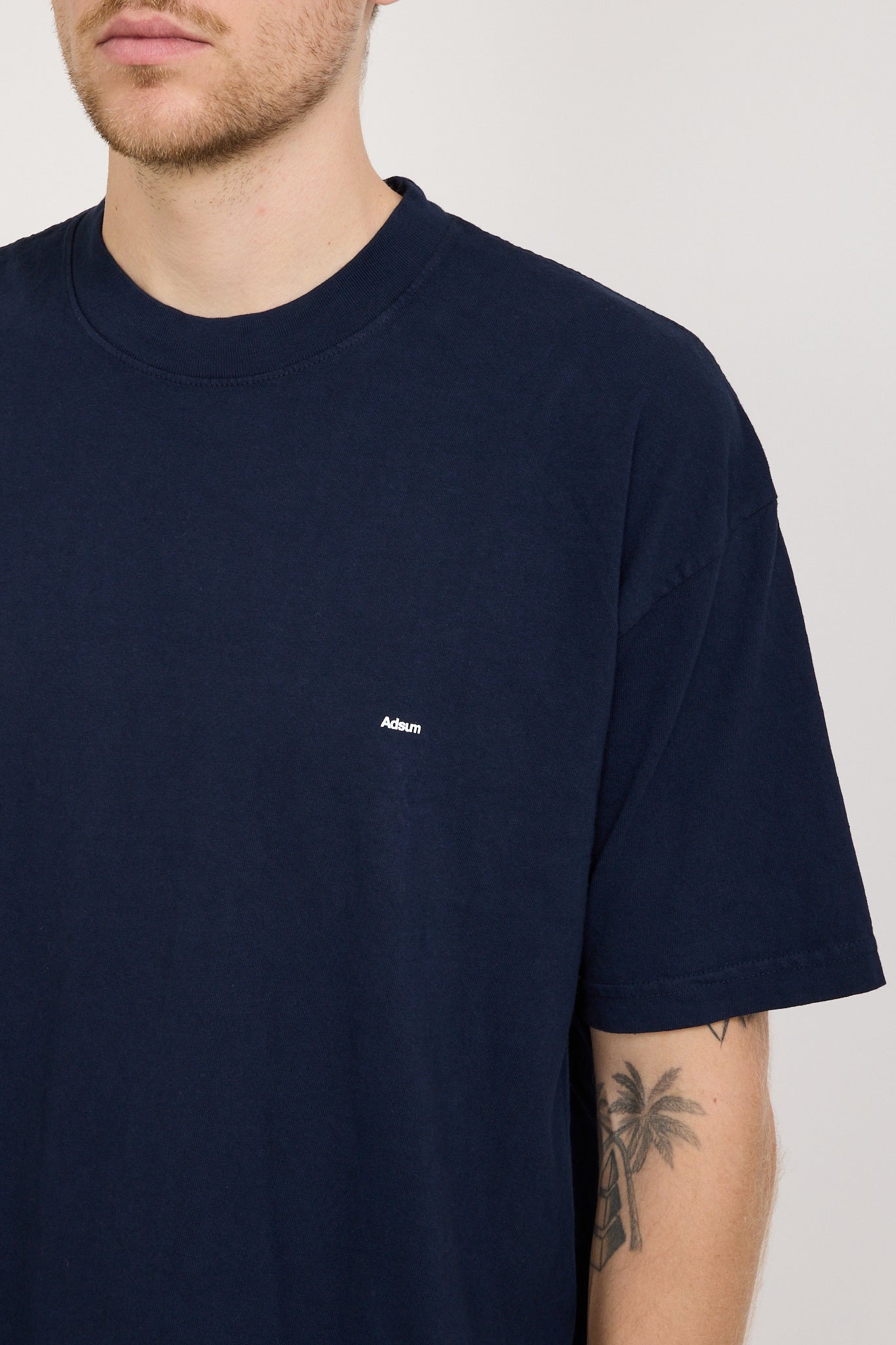 Adsum | Core Logo Tee Navy | Maplestore