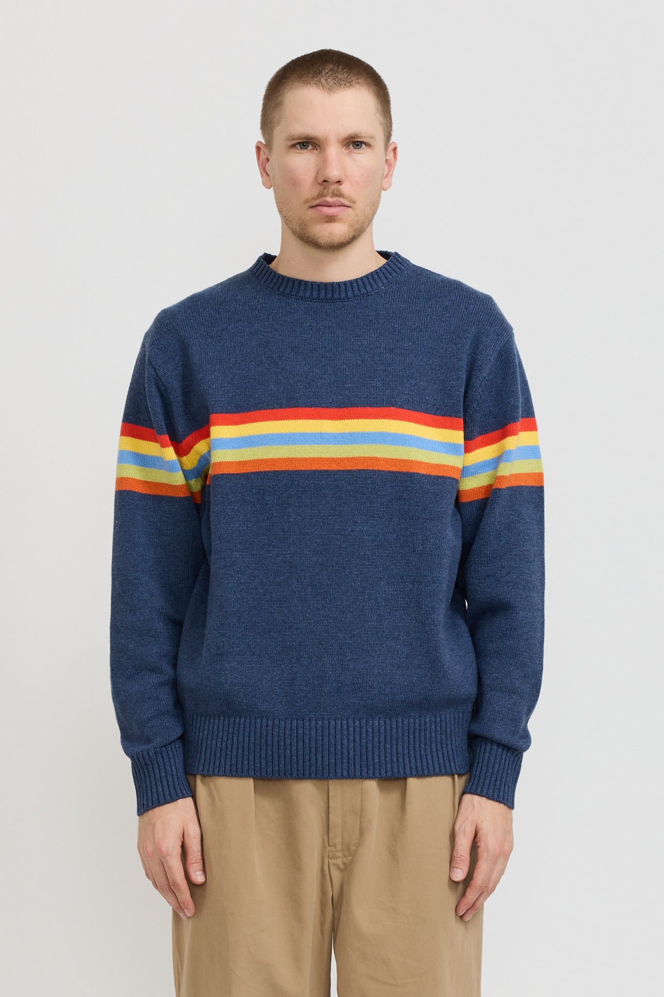 Adsum | Stripe Sweater Multi | Maplestore