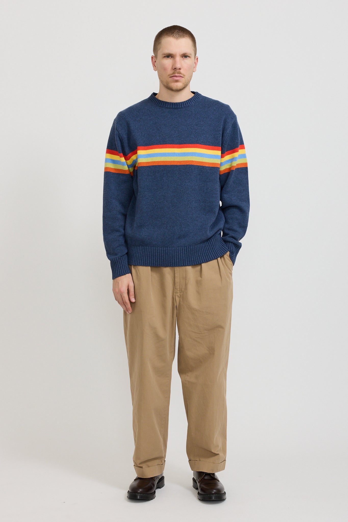 Adsum | Stripe Sweater Multi | Maplestore