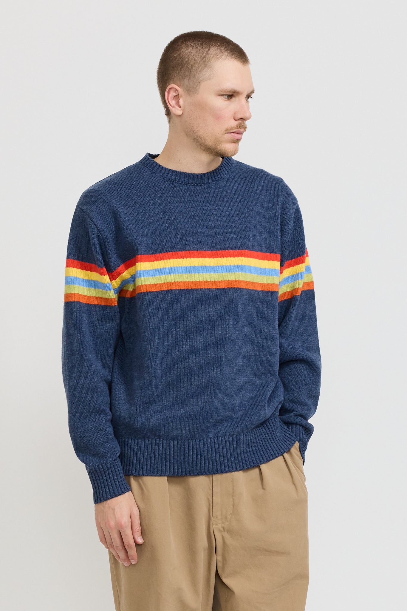 Adsum | Stripe Sweater Multi | Maplestore