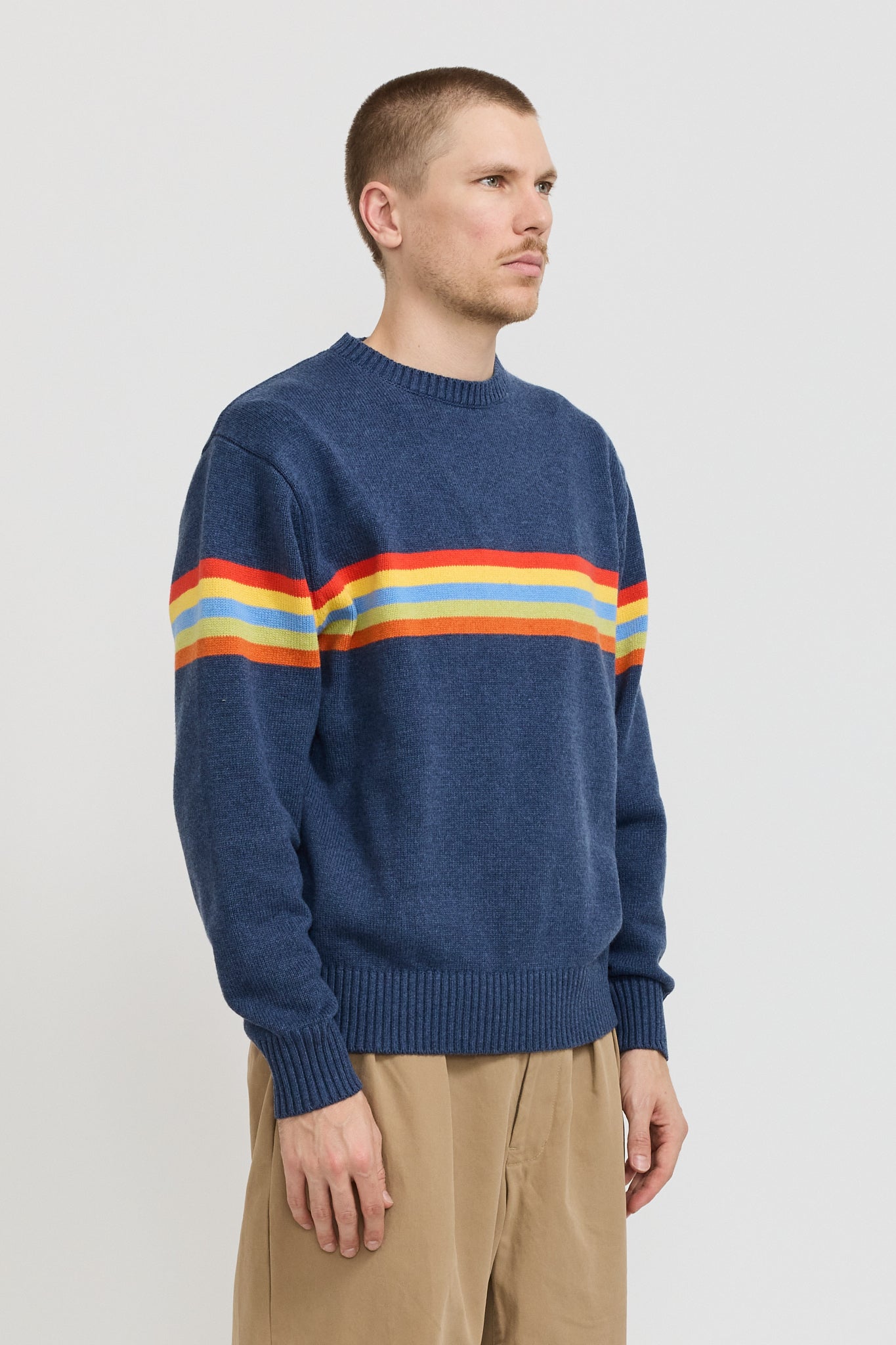 Adsum | Stripe Sweater Multi | Maplestore