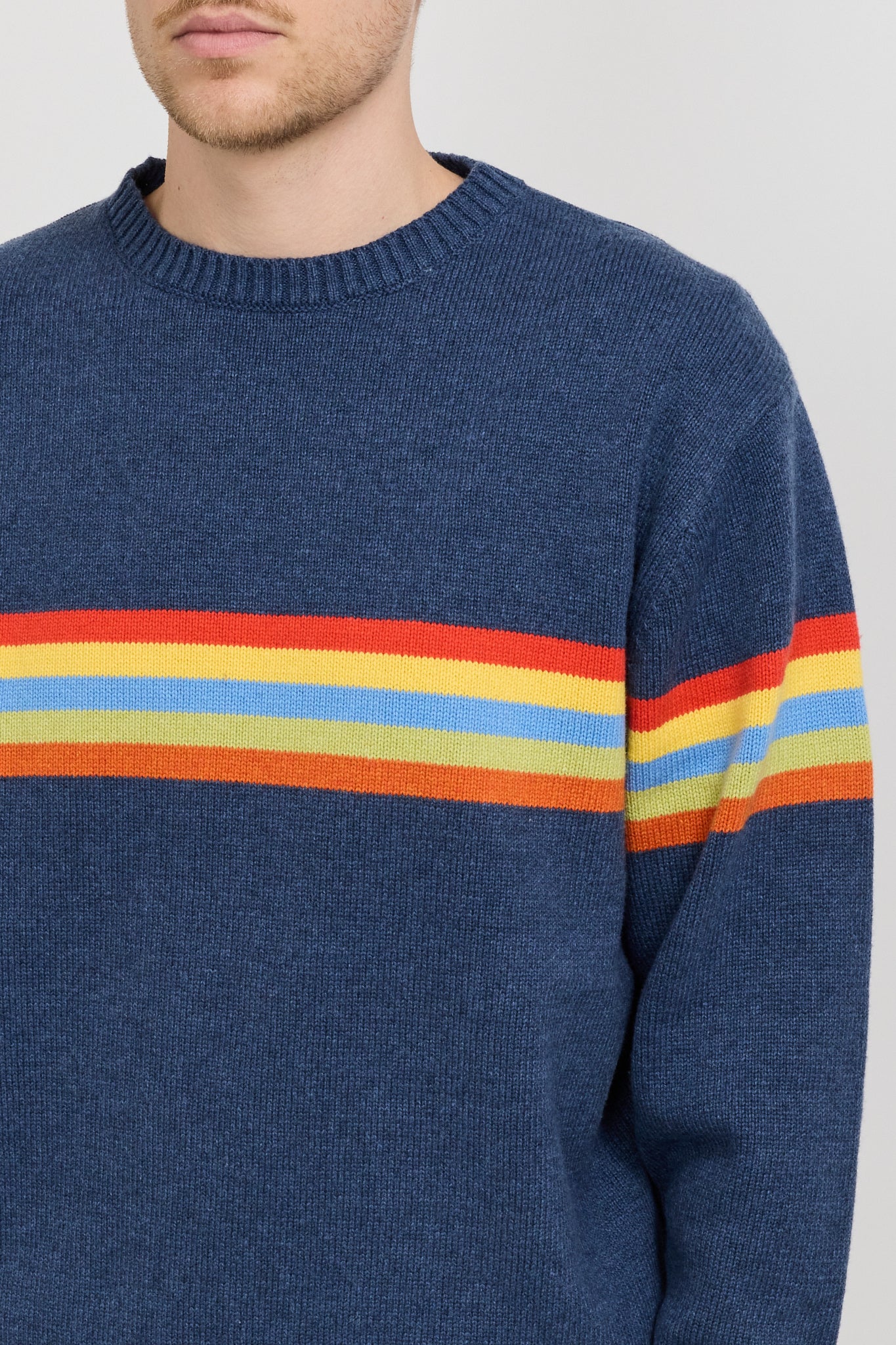 Adsum | Stripe Sweater Multi | Maplestore