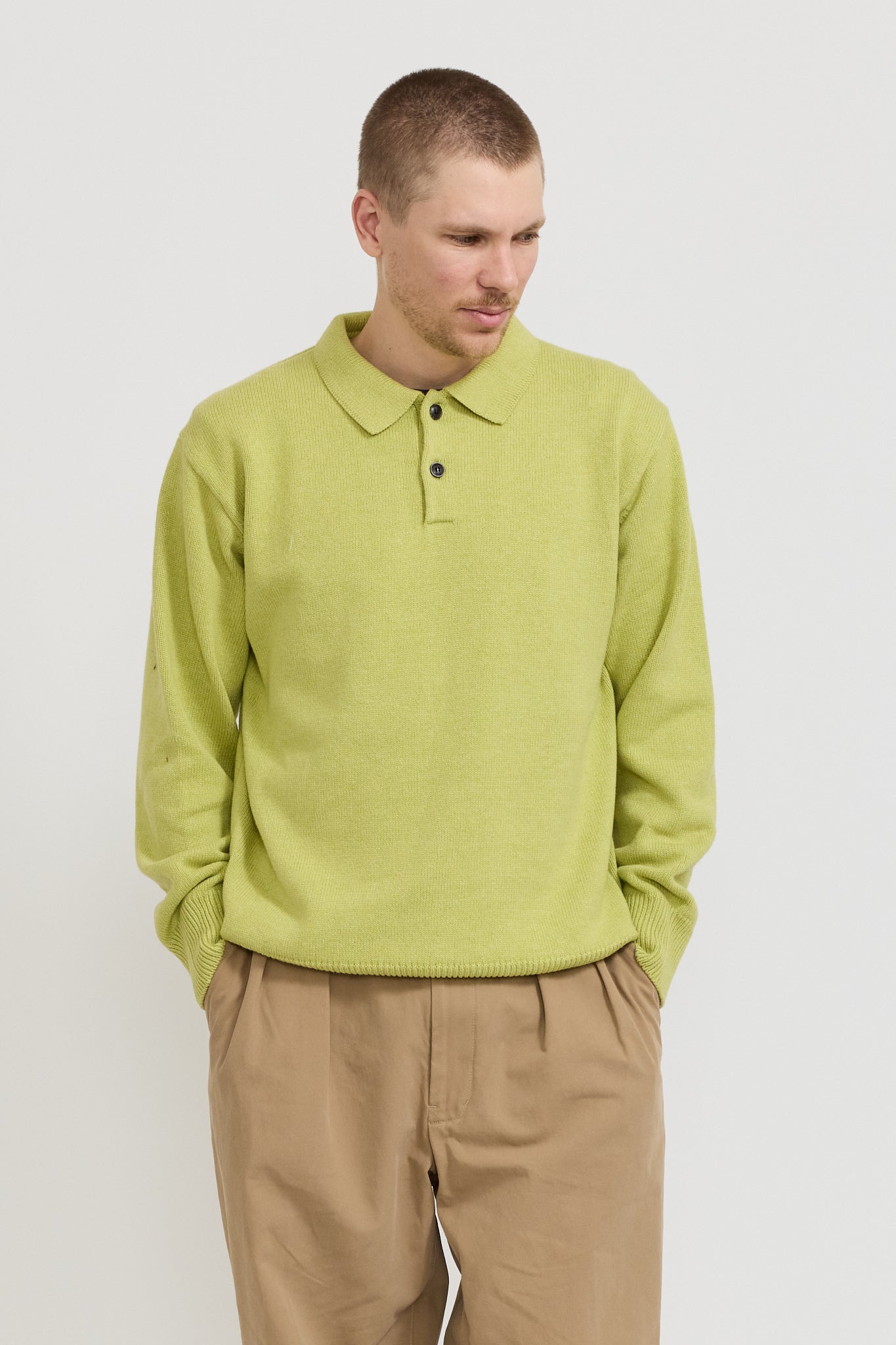 Adsum | Paddy Sweater Chartreuse | Maplestore