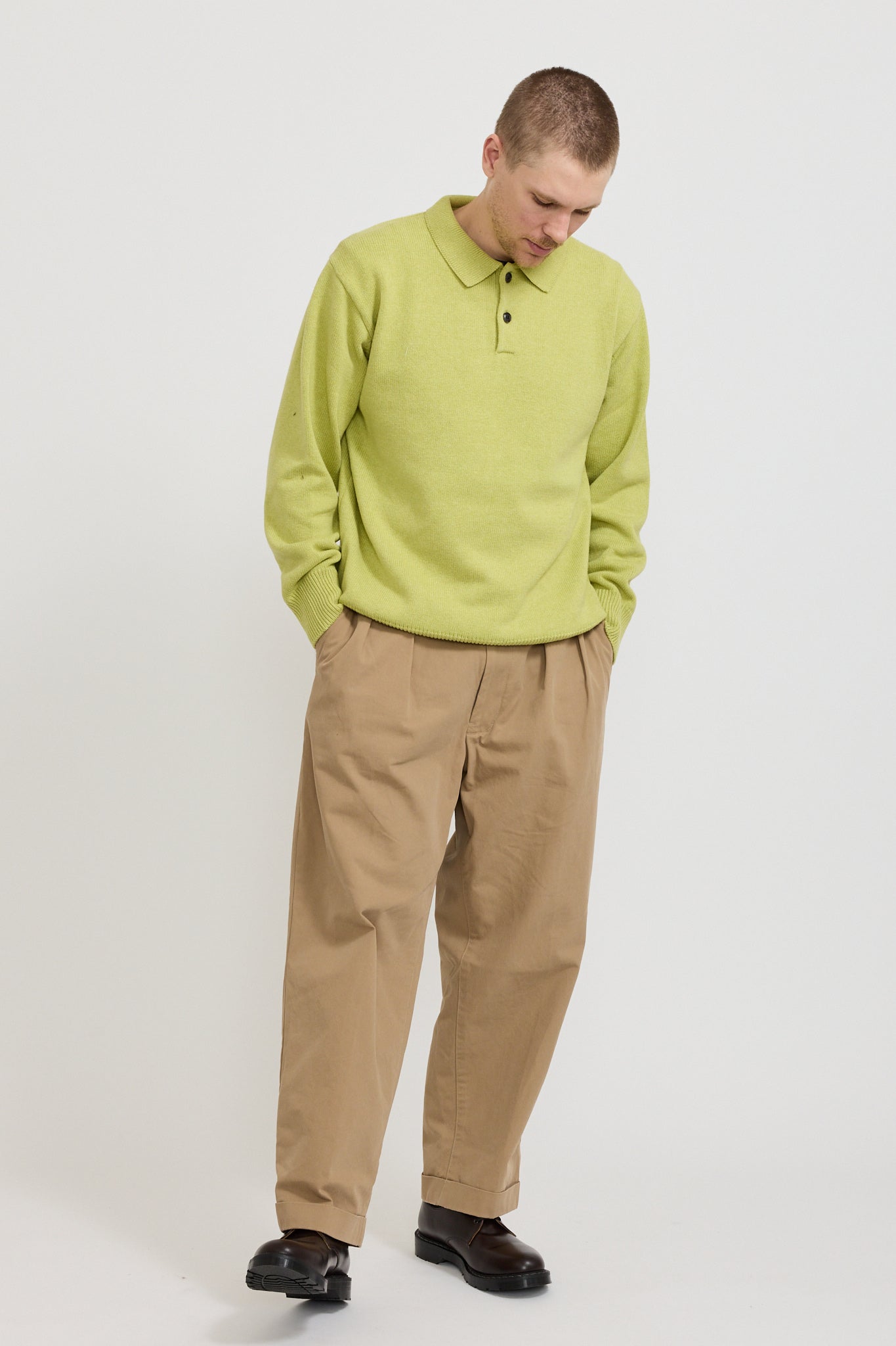 Adsum | Paddy Sweater Chartreuse | Maplestore