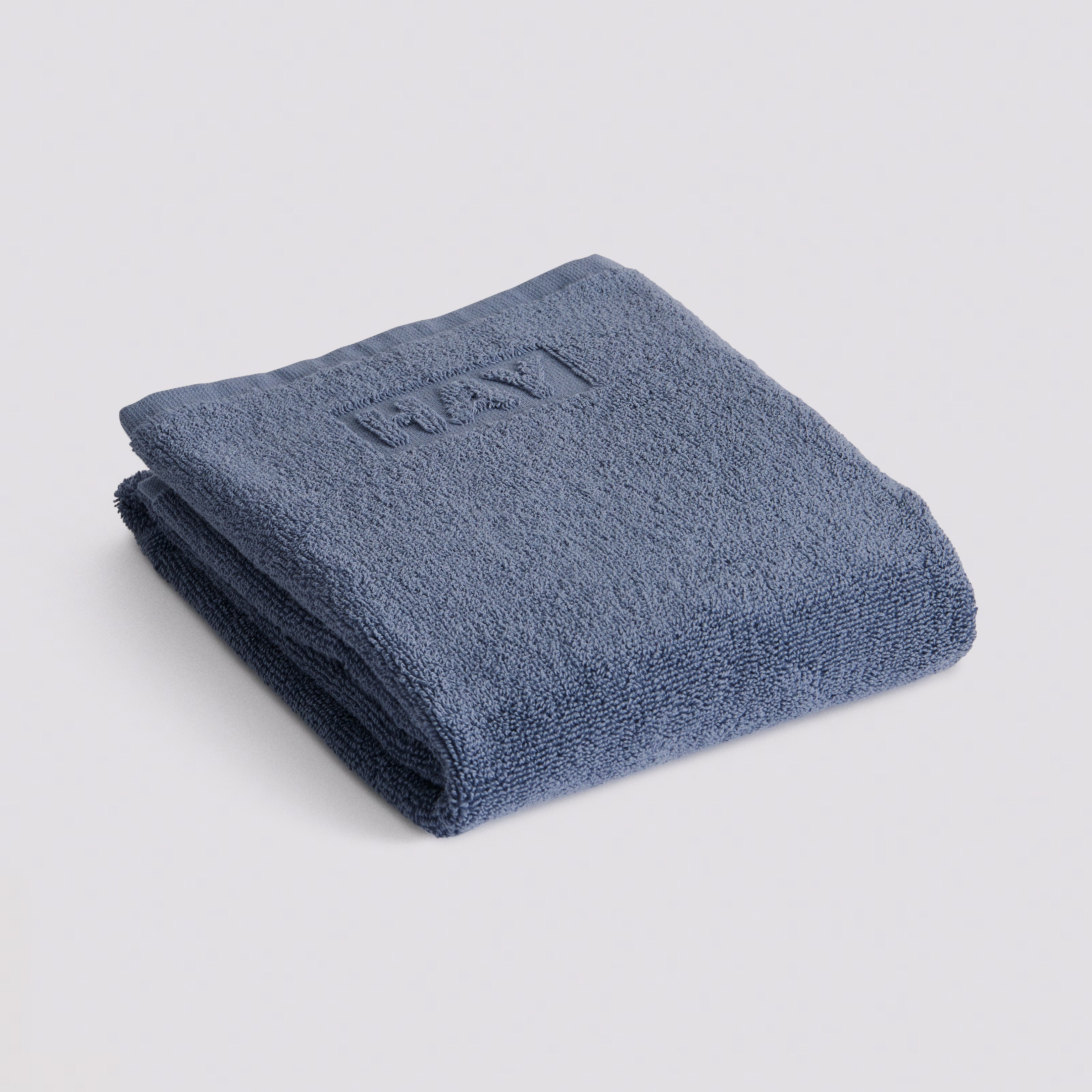 Mono Hand Towel Steel Blue