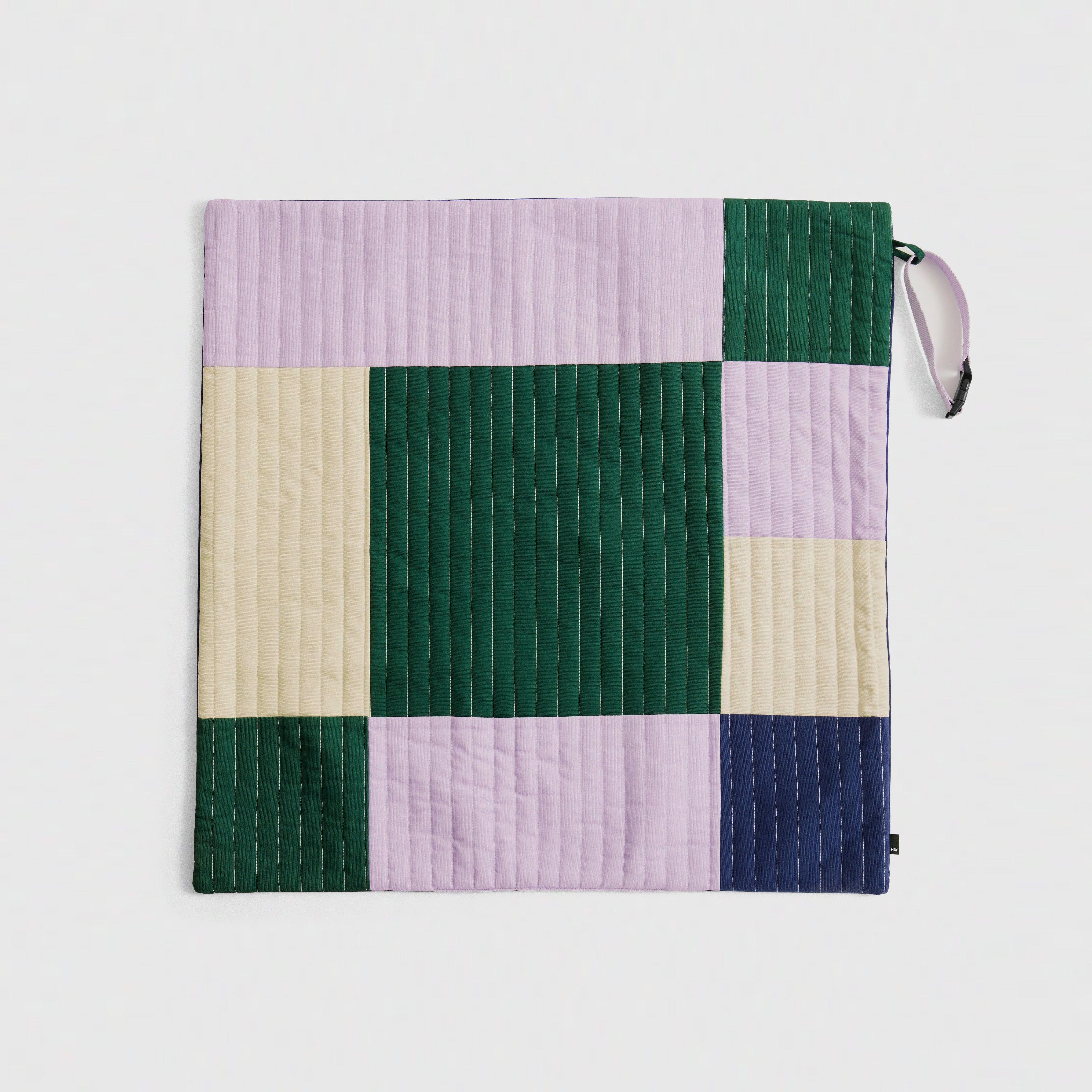 Dogs Travel Blanket Lavendar/Green/Blue