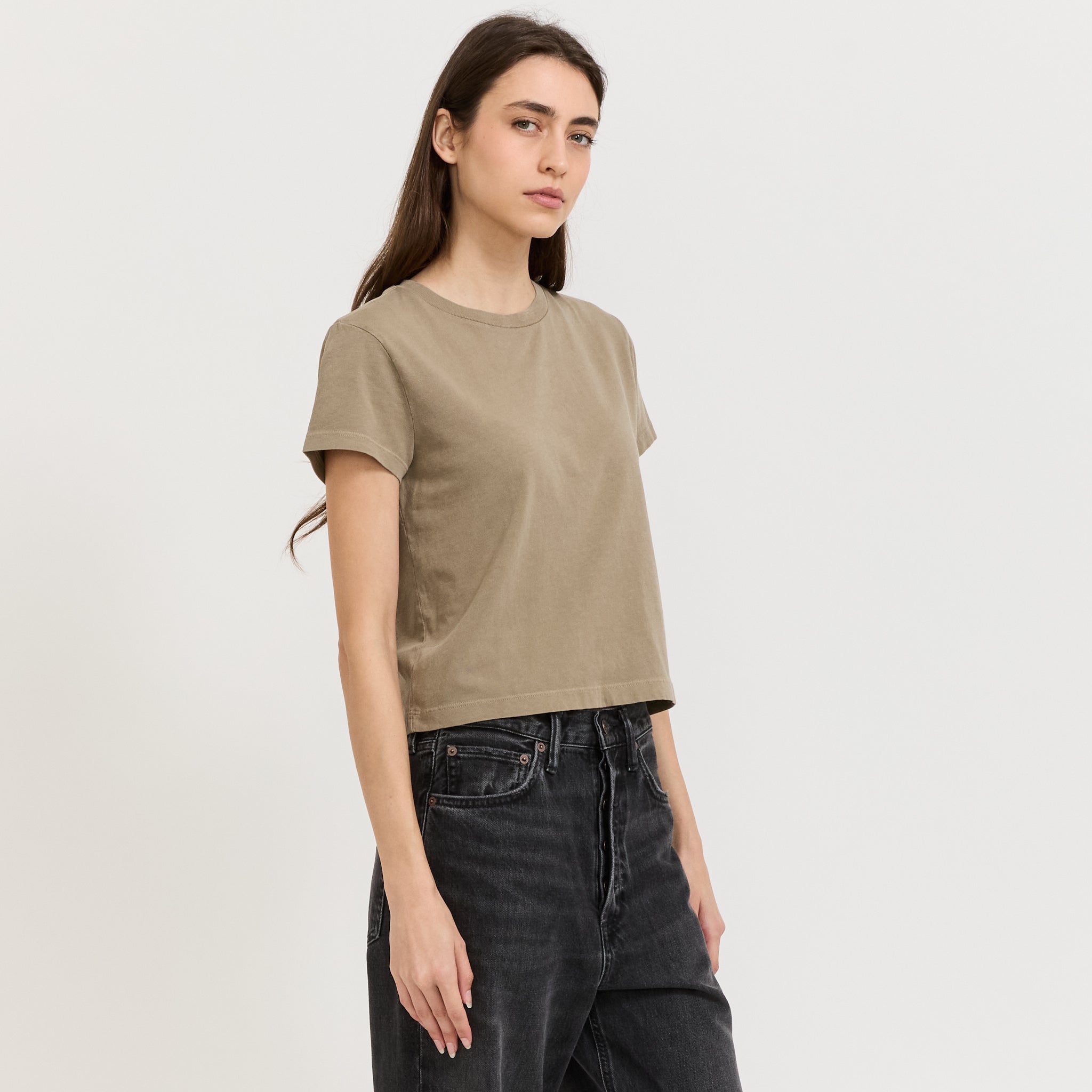 Adine Shrunken Tee Trail