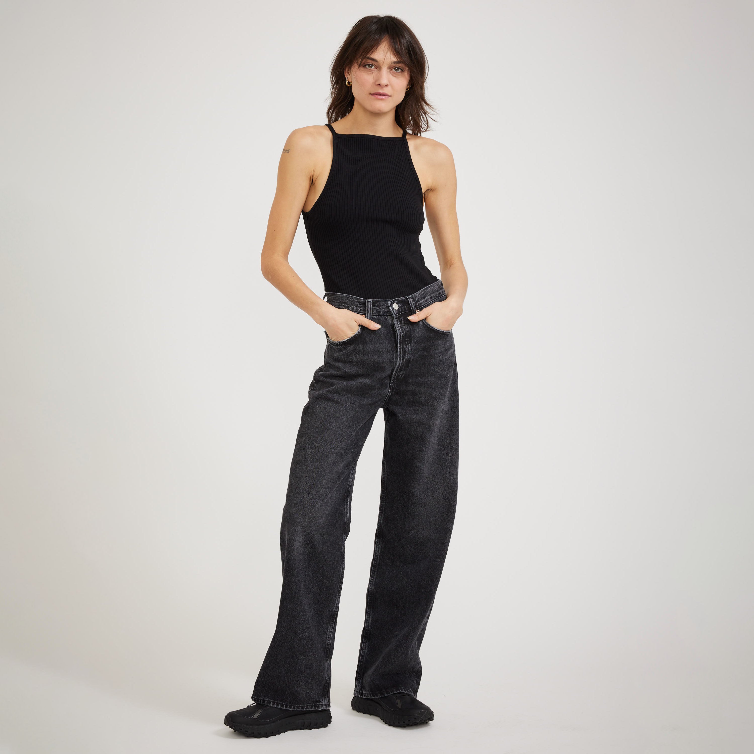 Mina Tank Black