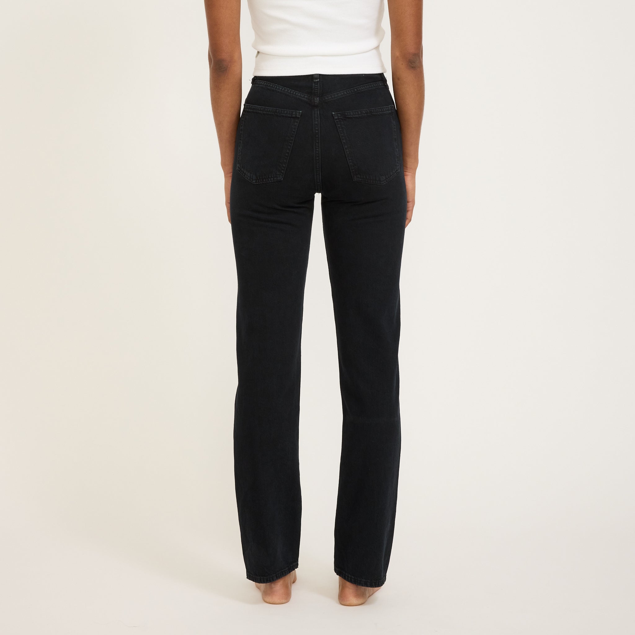 Agolde | 90's Pinch Waist High Rise Straight Crushed | Maplestore