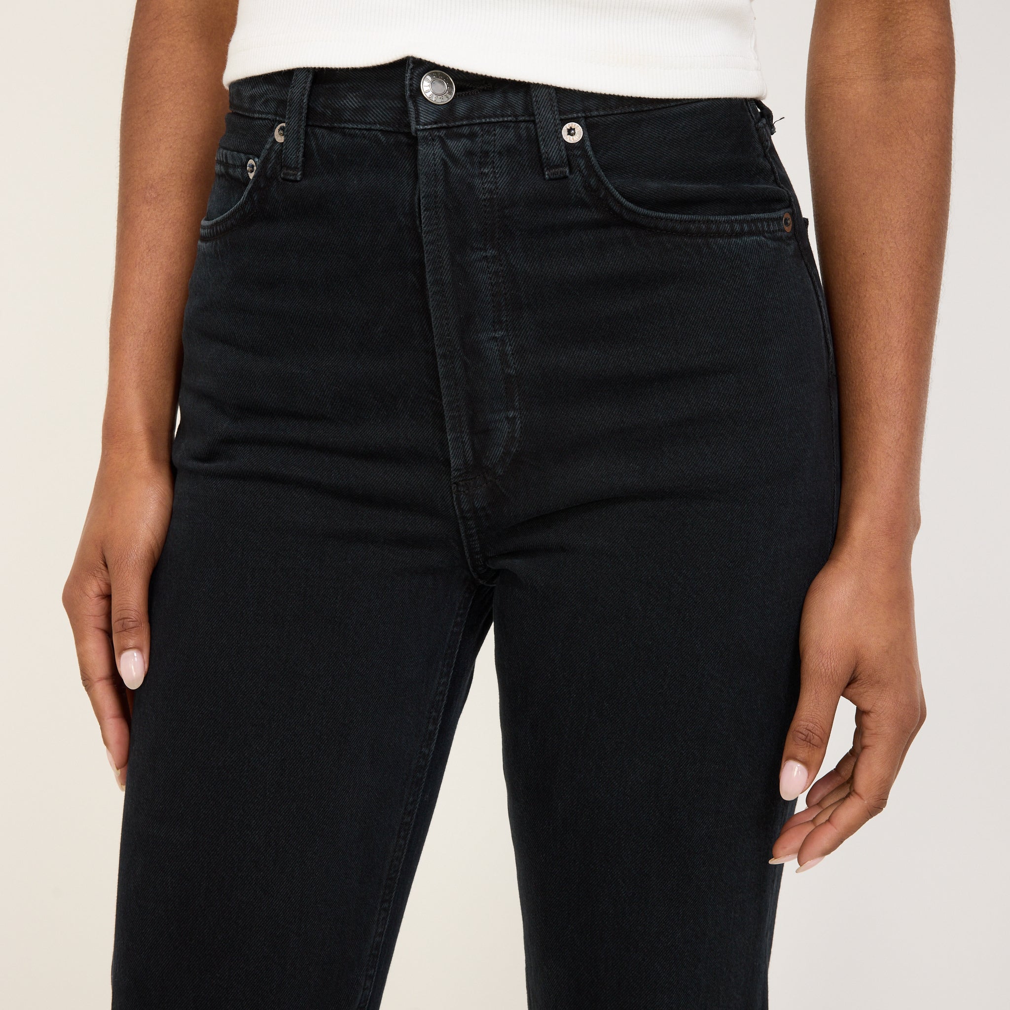 Agolde | 90's Pinch Waist High Rise Straight Crushed | Maplestore