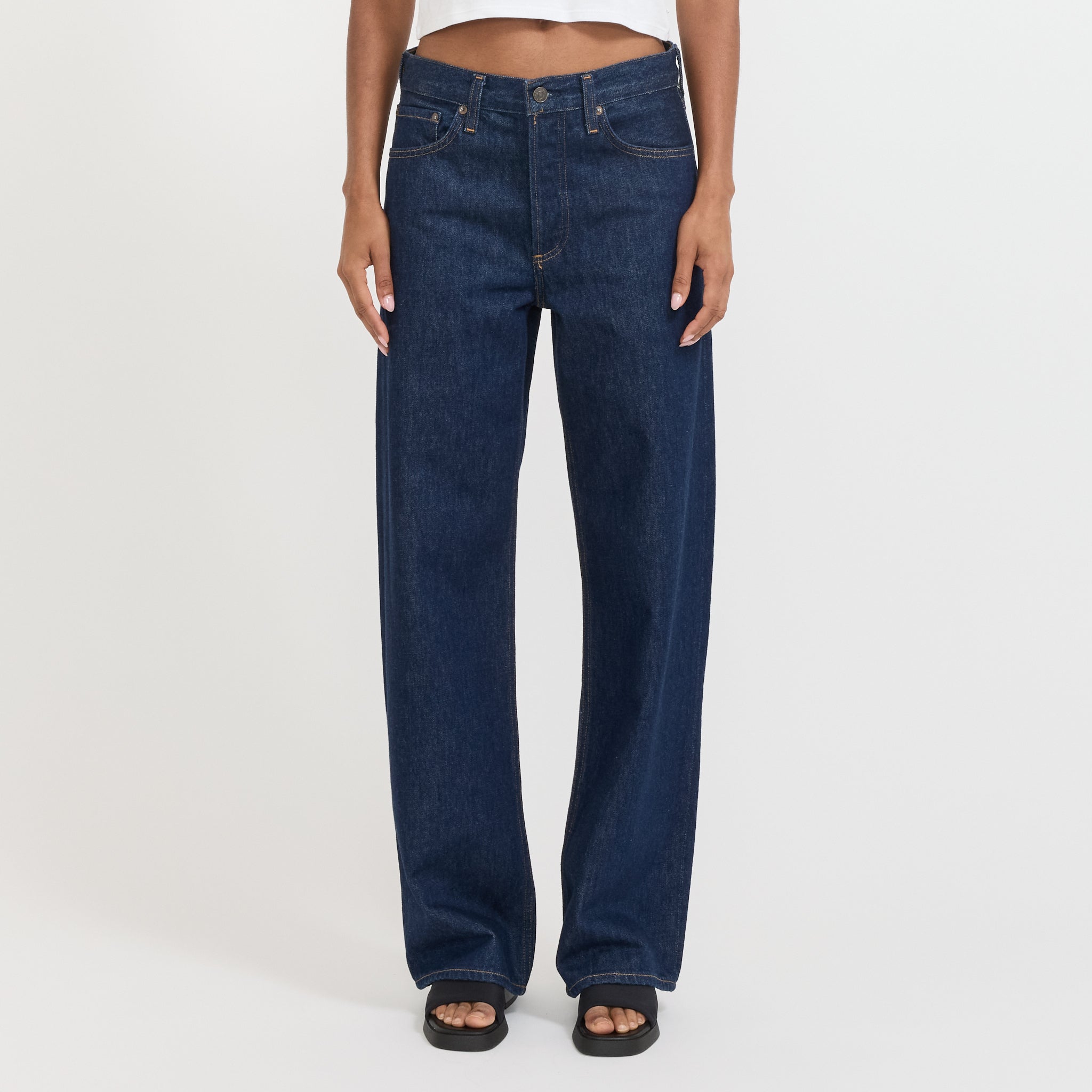 Agolde | Arc Jean 32" Rinse | Maplestore