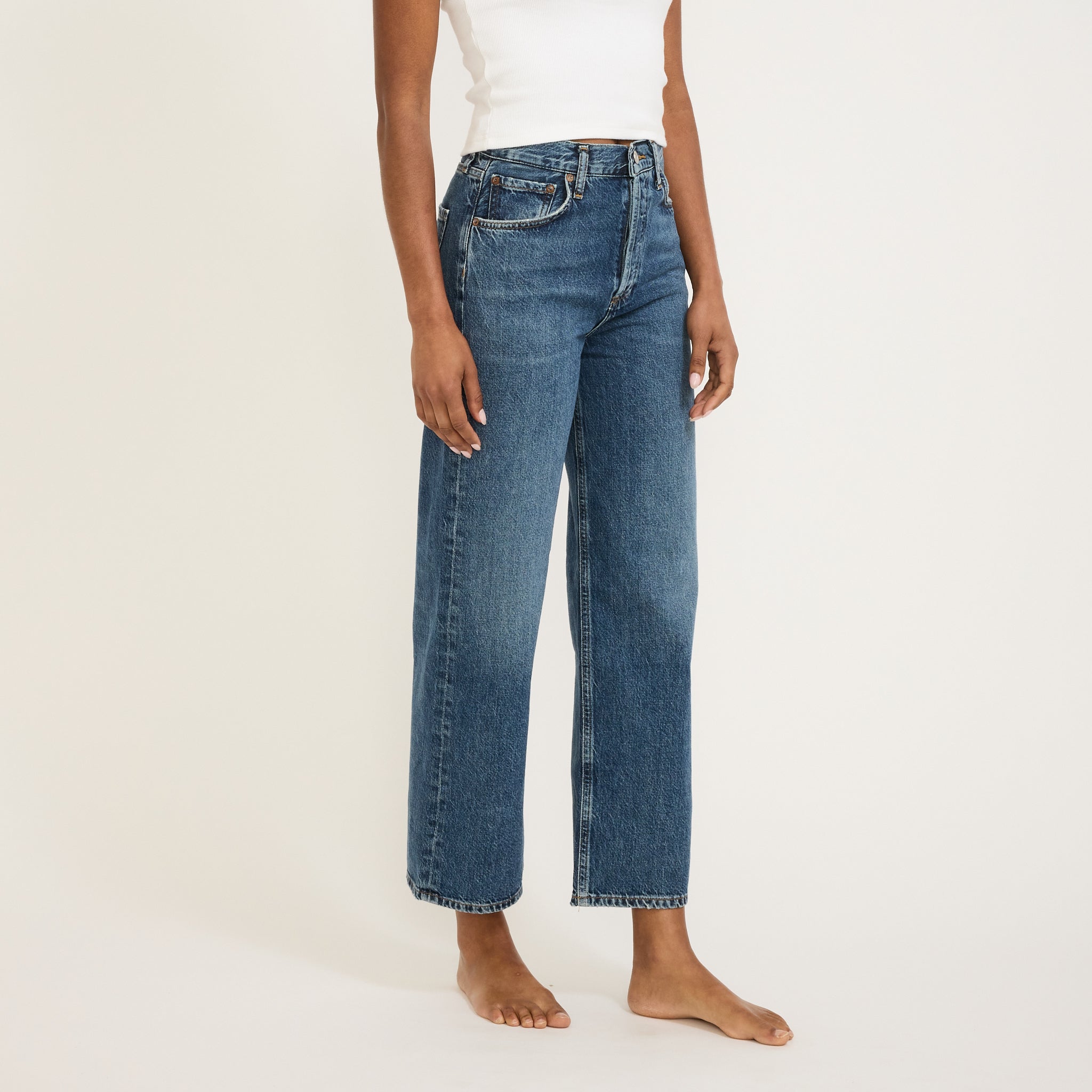 Agolde | Ren High Rise Wide Leg Control | Maplestore