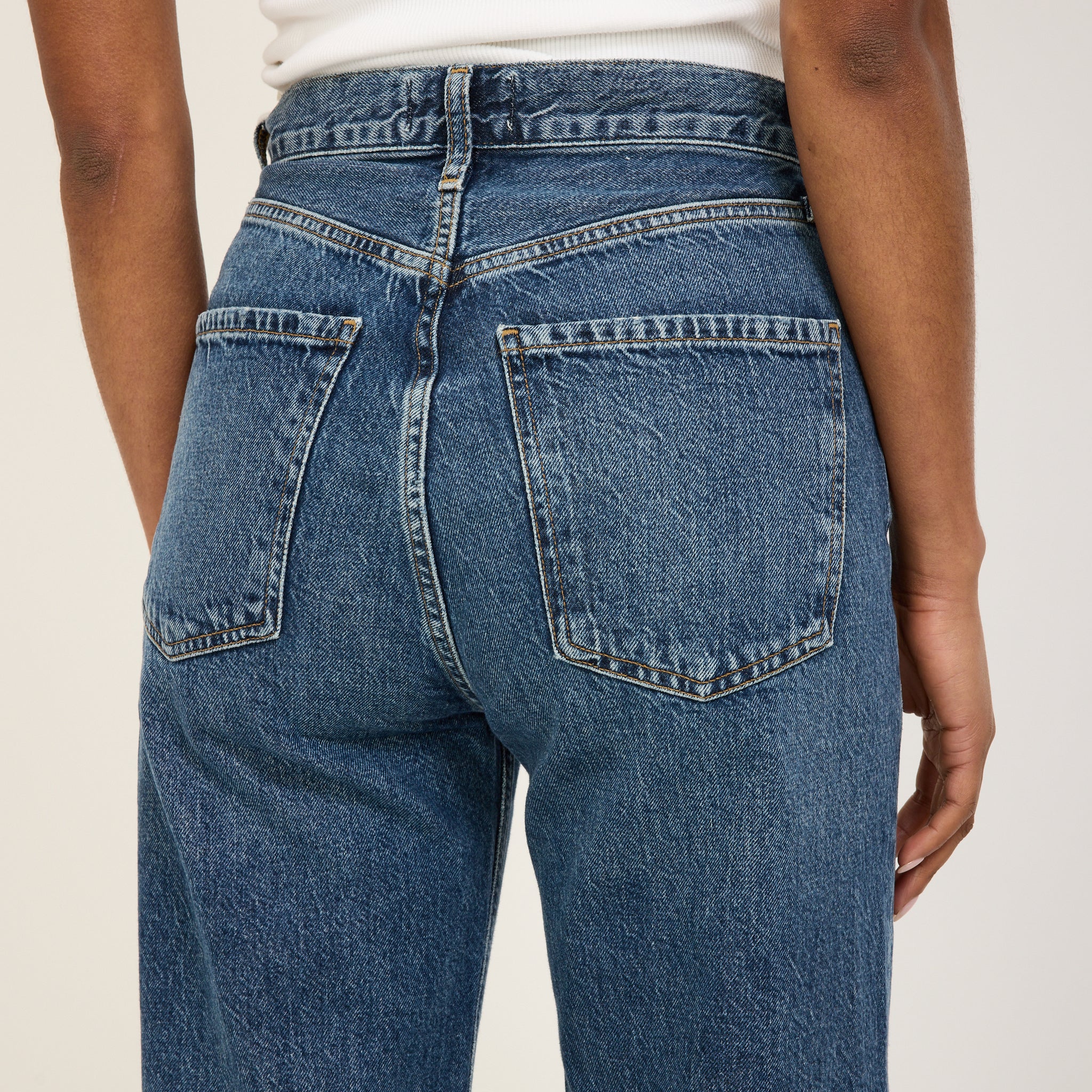 Agolde | Ren High Rise Wide Leg Control | Maplestore