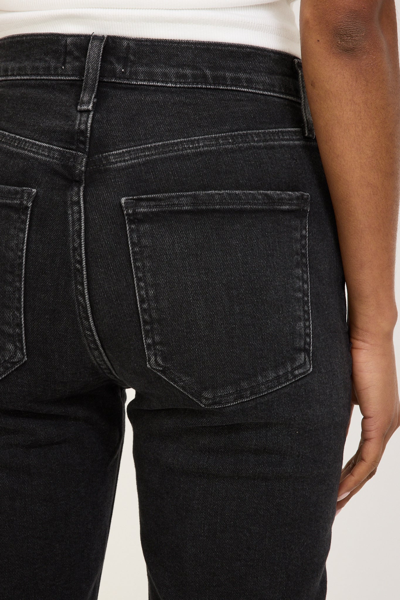 Agolde | Riley Crop High Rise Straight Panoramic | Maplestore
