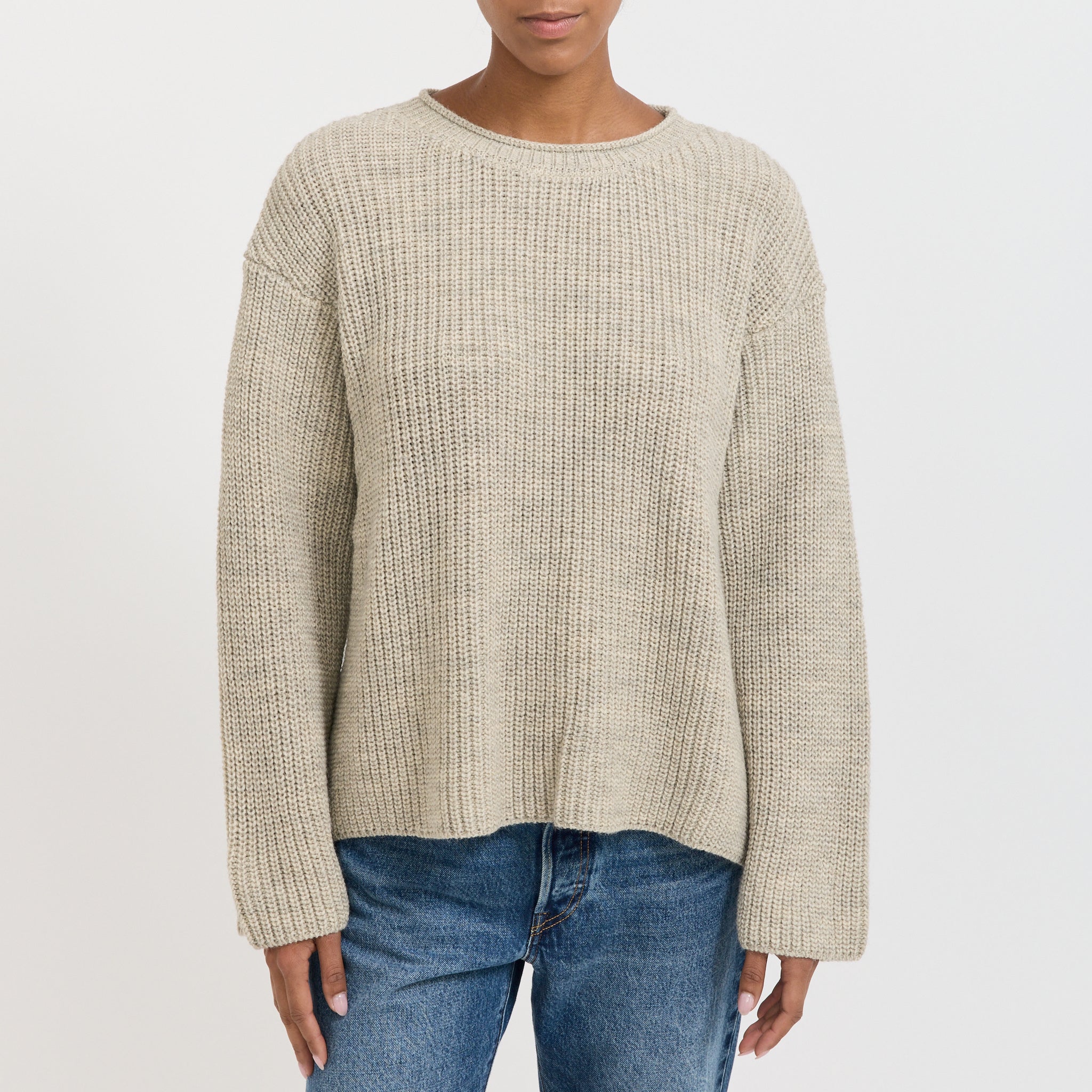 American Vintage | Crashway Pullover Mist Melange | Maplestore
