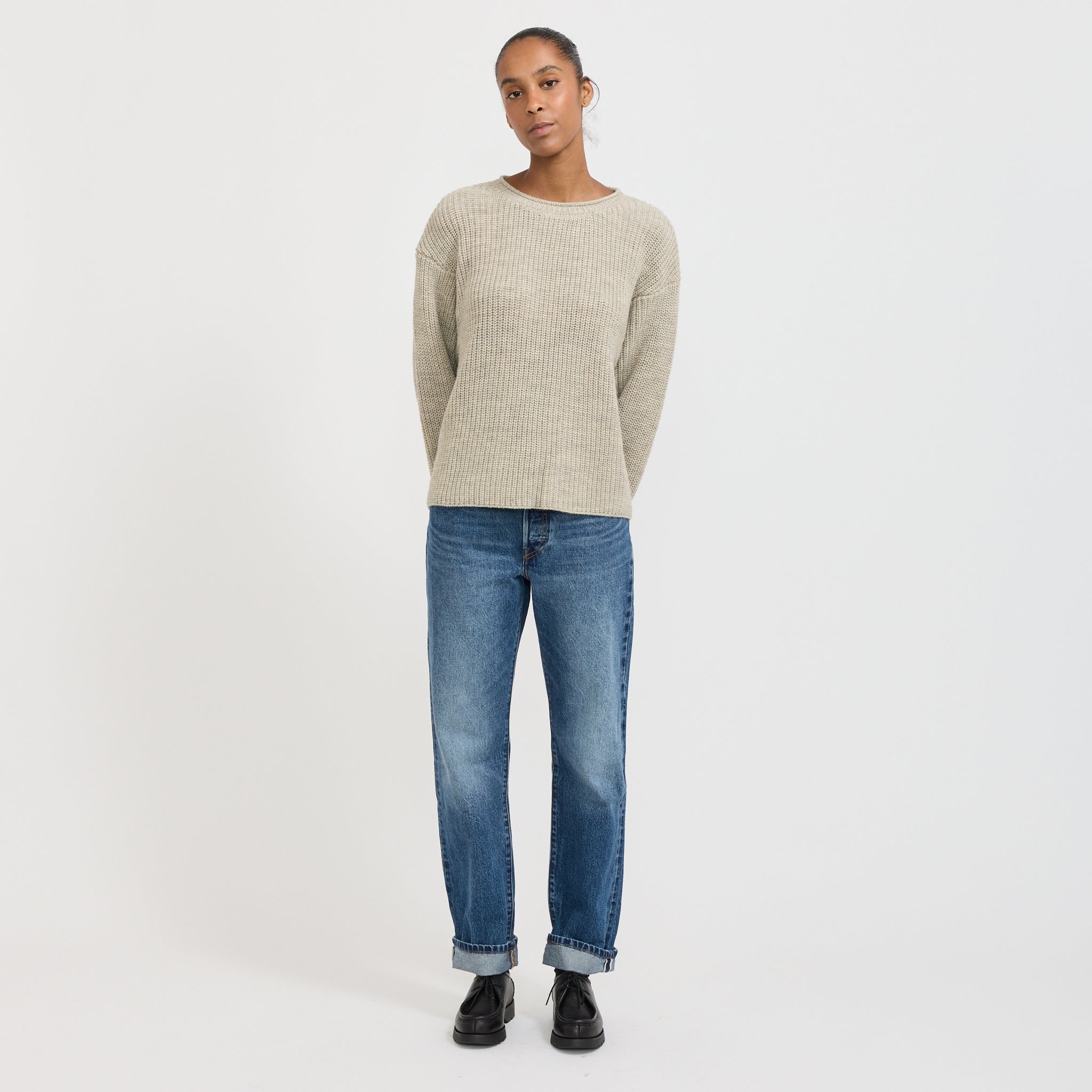 American Vintage | Crashway Pullover Mist Melange | Maplestore