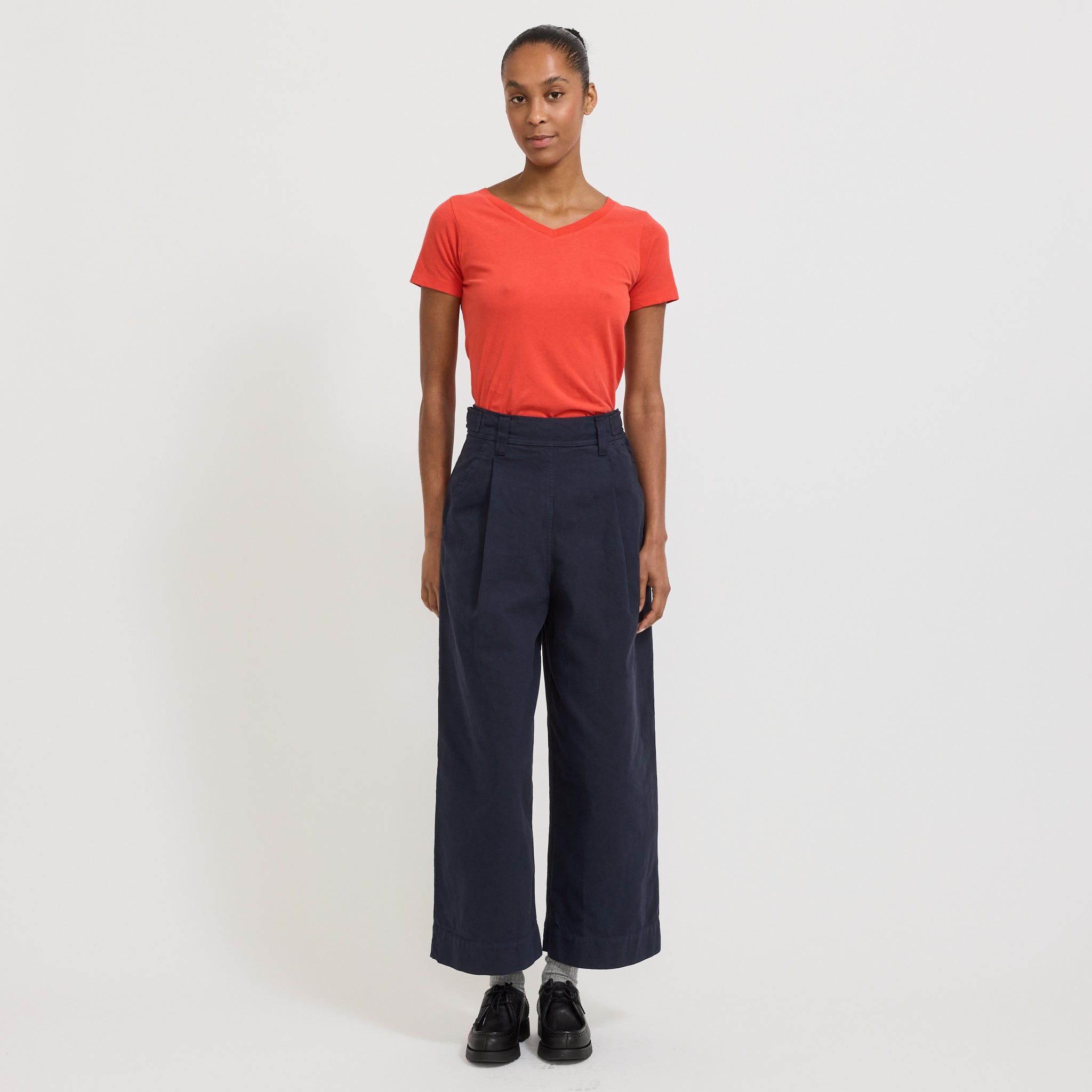 Gamipy V Neck T-Shirt Strawberry