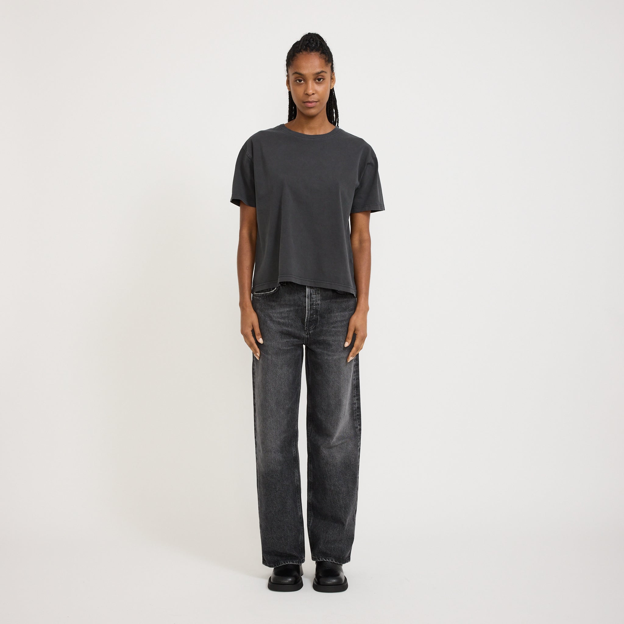 American Vintage | Fizvalley Tee Vintage Carbon | Maplestore
