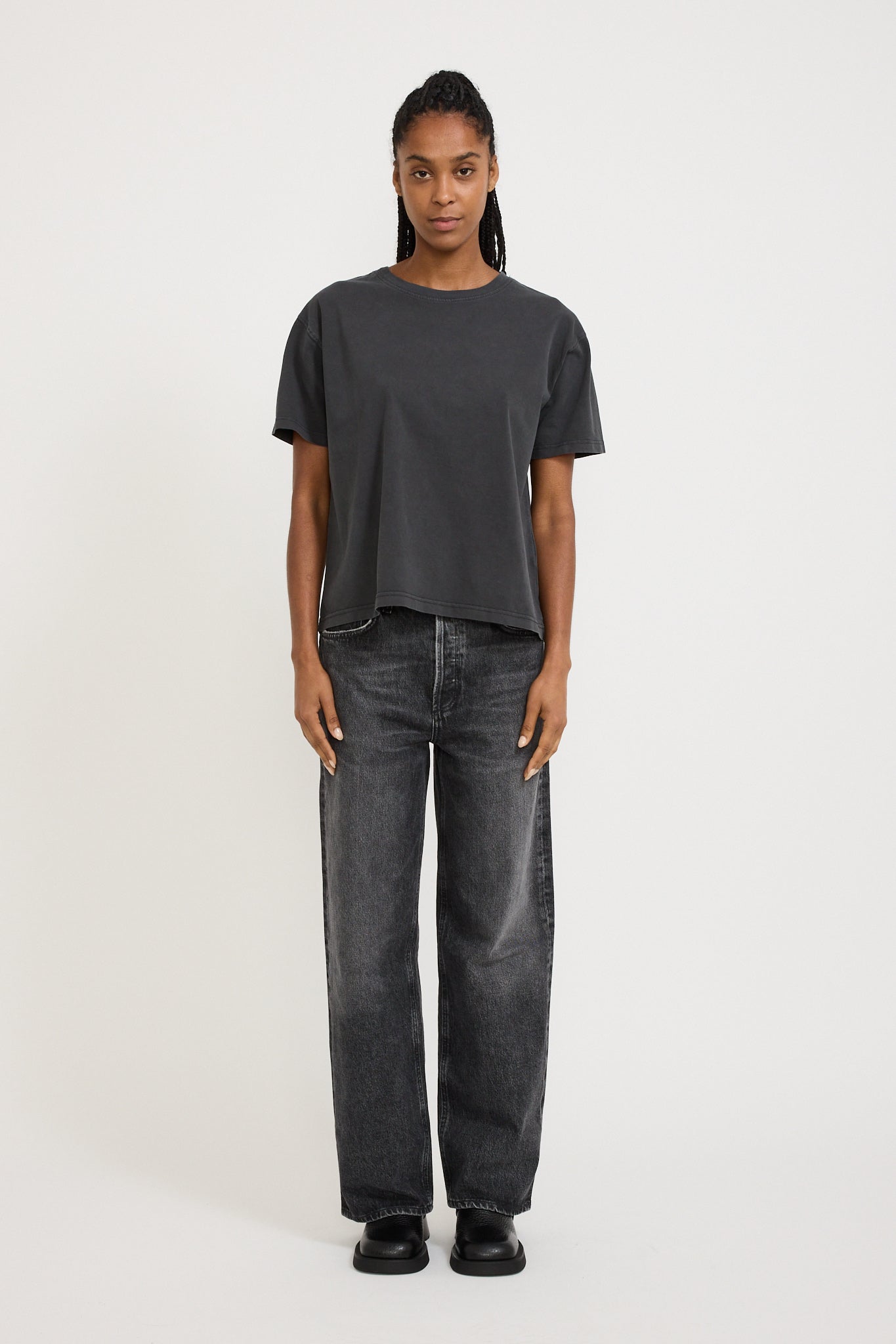 Fizvalley Tee Vintage Carbon