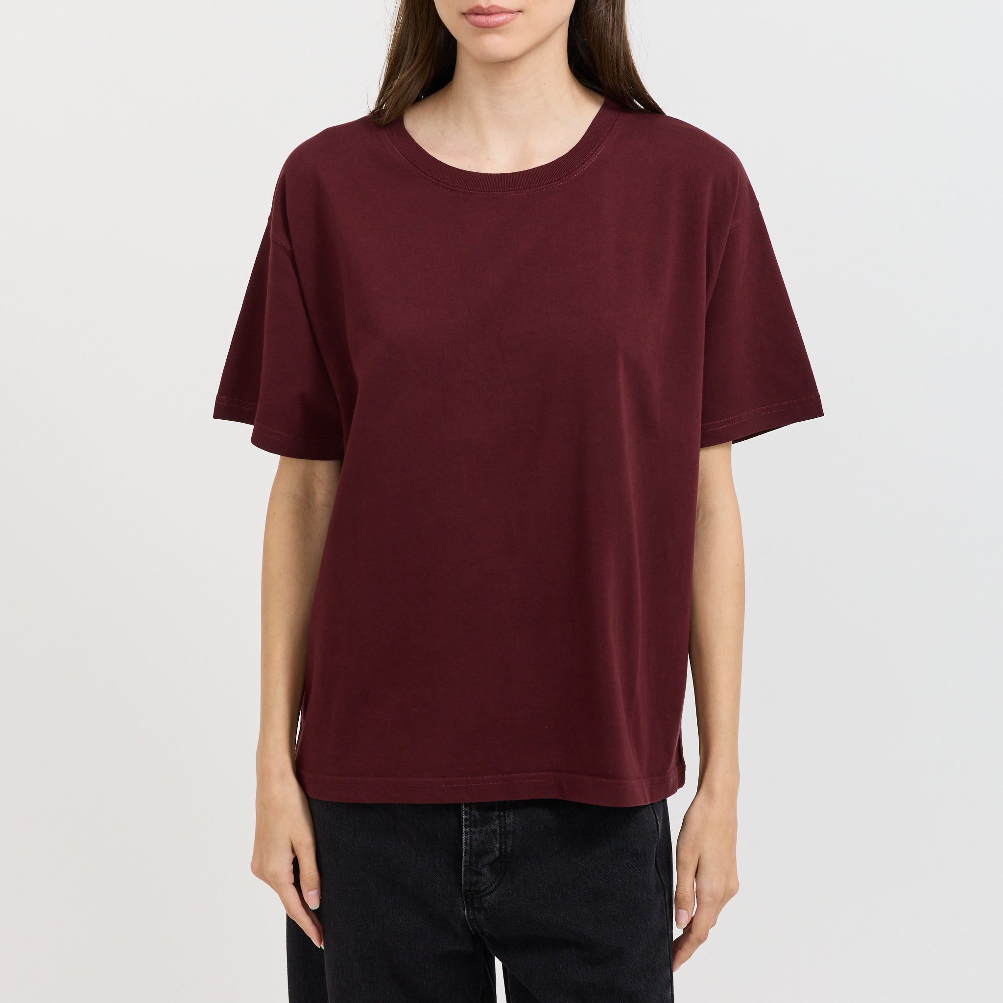 Fizvalley T-Shirt Vintage Burgundy