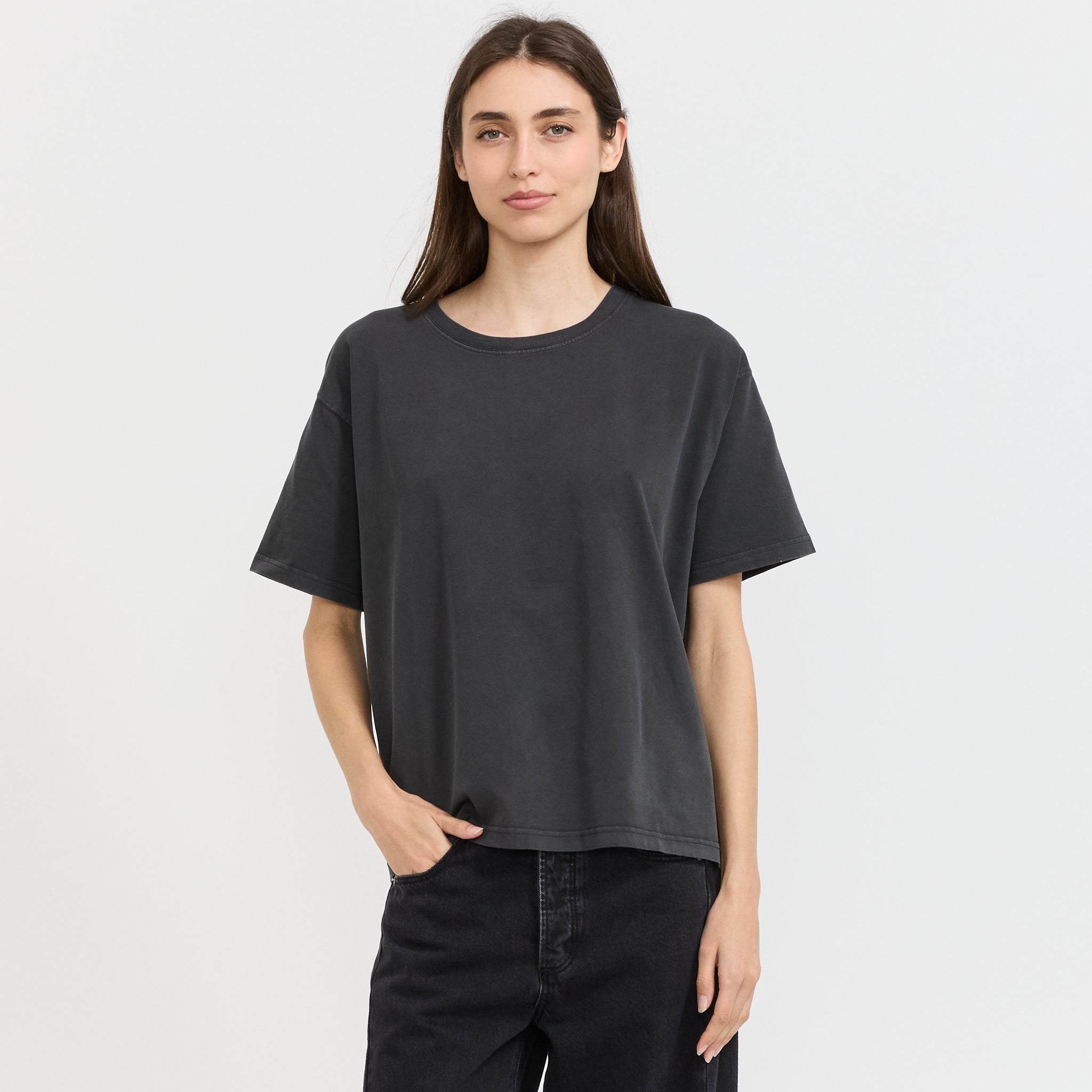 Fizvalley T-Shirt Vintage Carbon