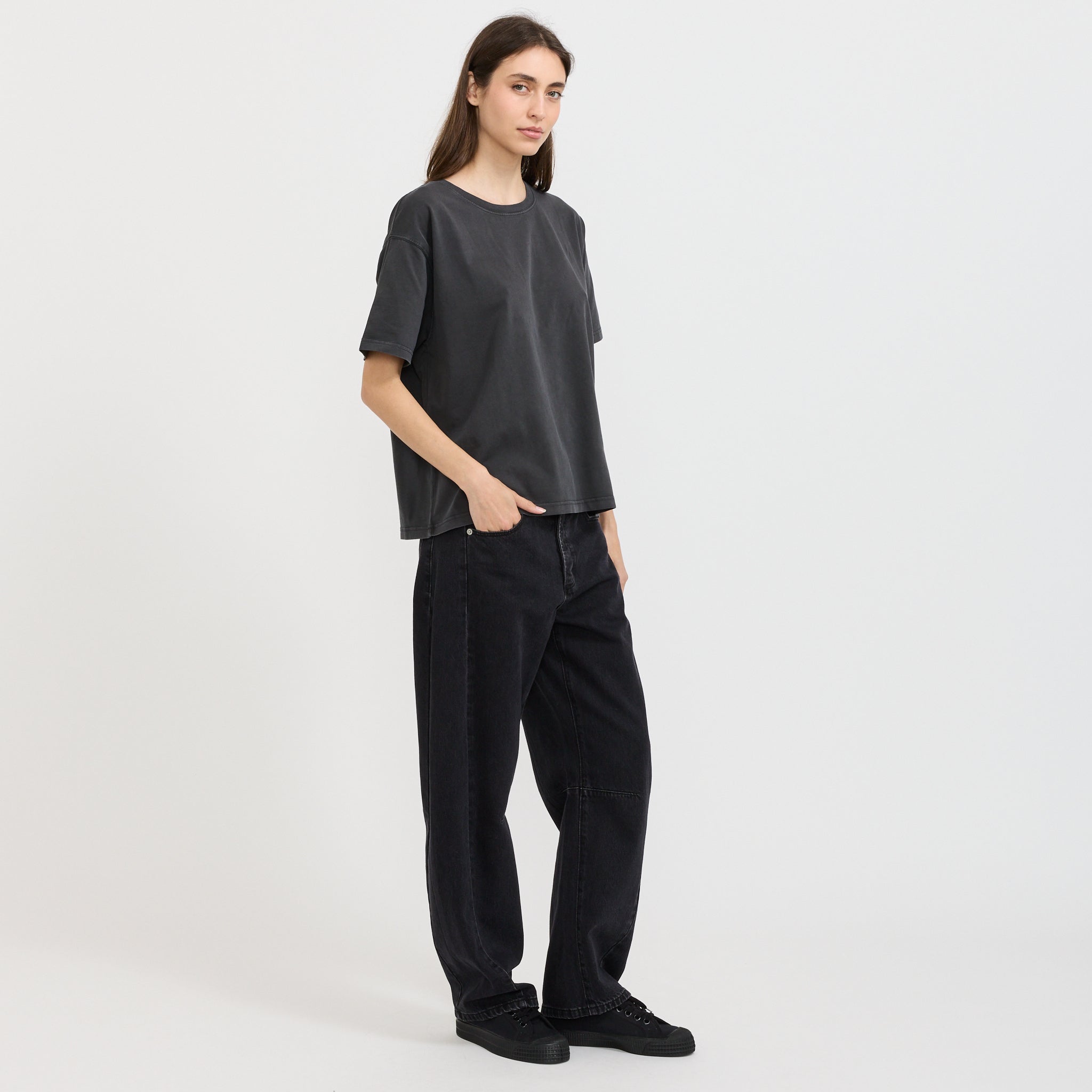 Fizvalley T-Shirt Vintage Carbon