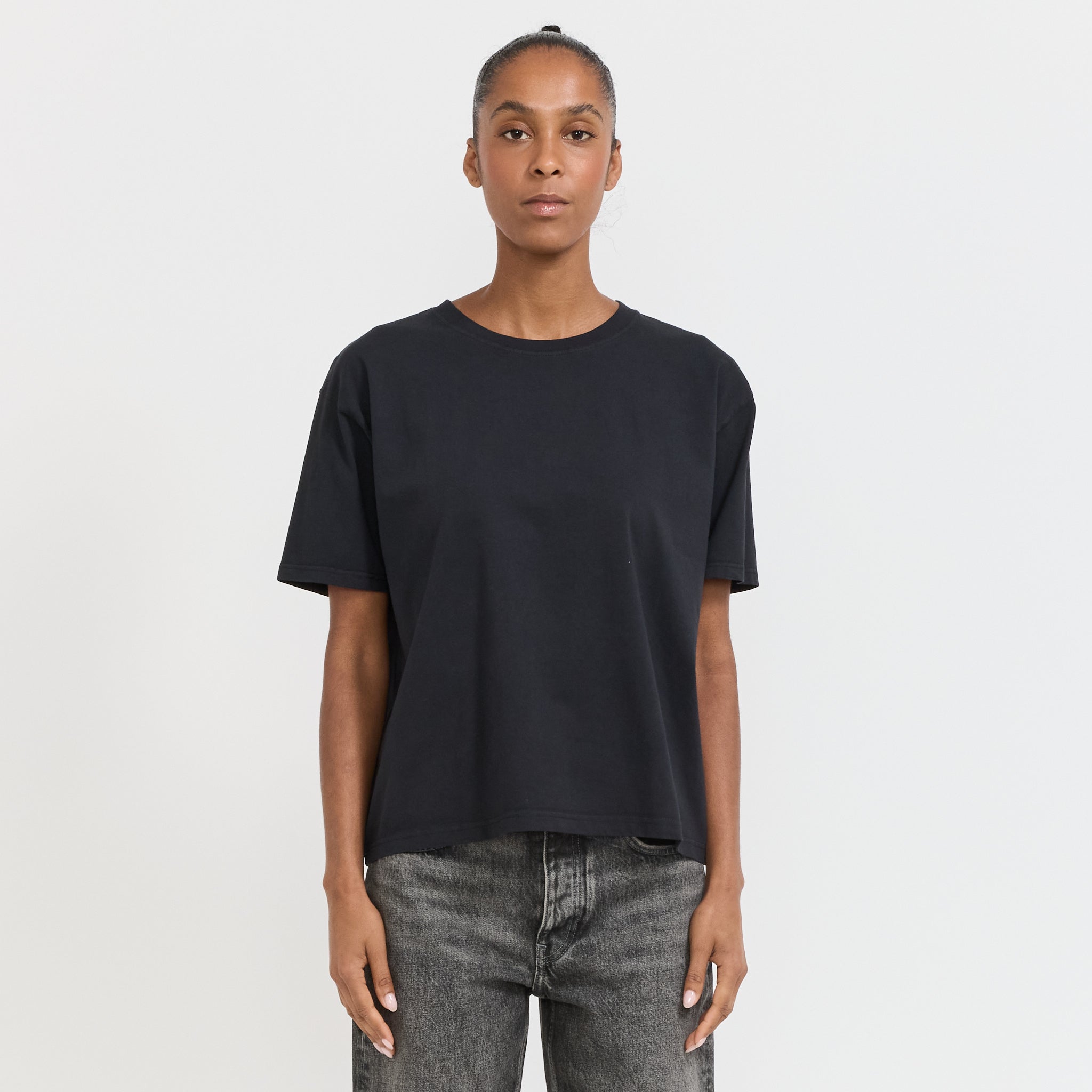 American Vintage | Fizvalley T-Shirt Vintage Black | Maplestore