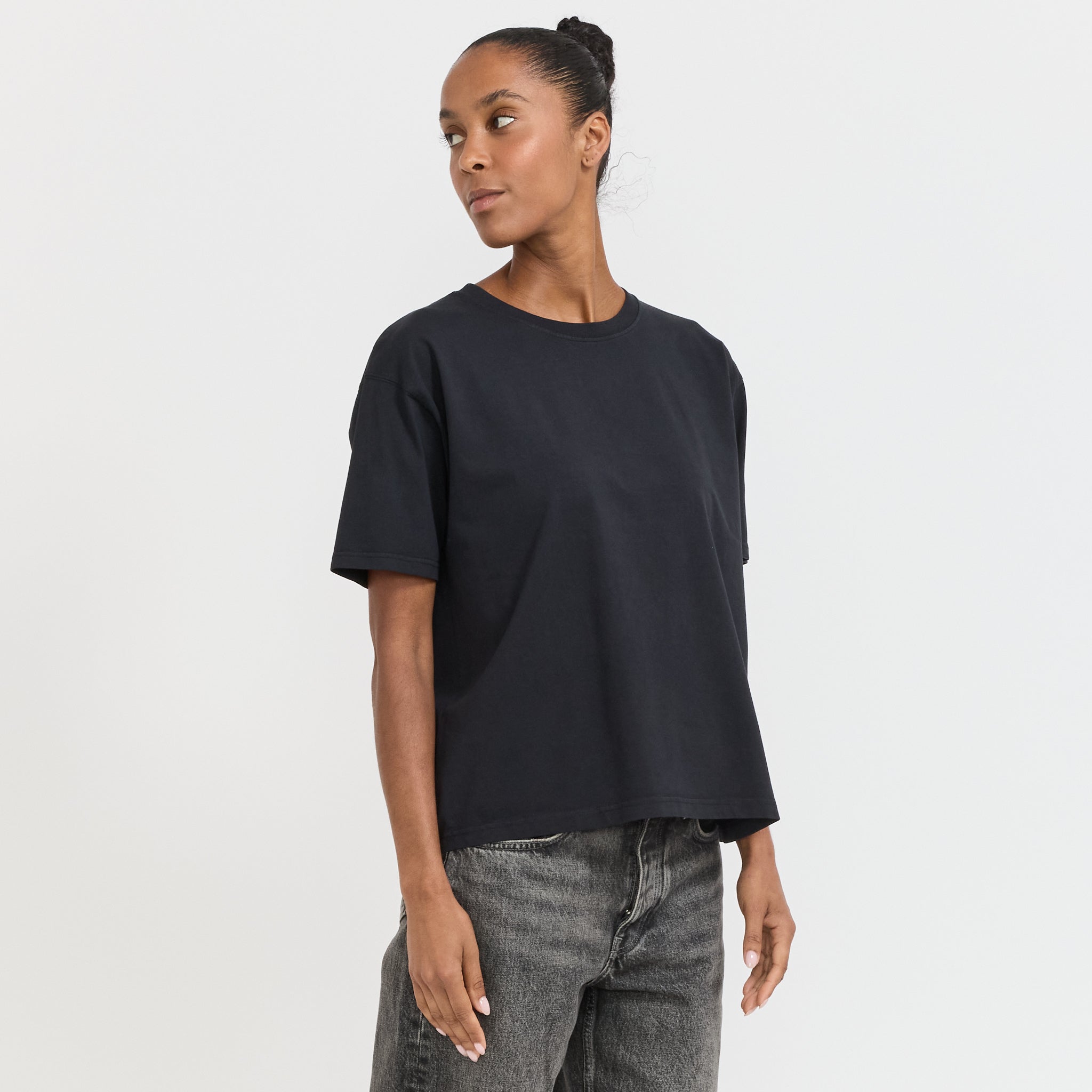 American Vintage | Fizvalley T-Shirt Vintage Black | Maplestore