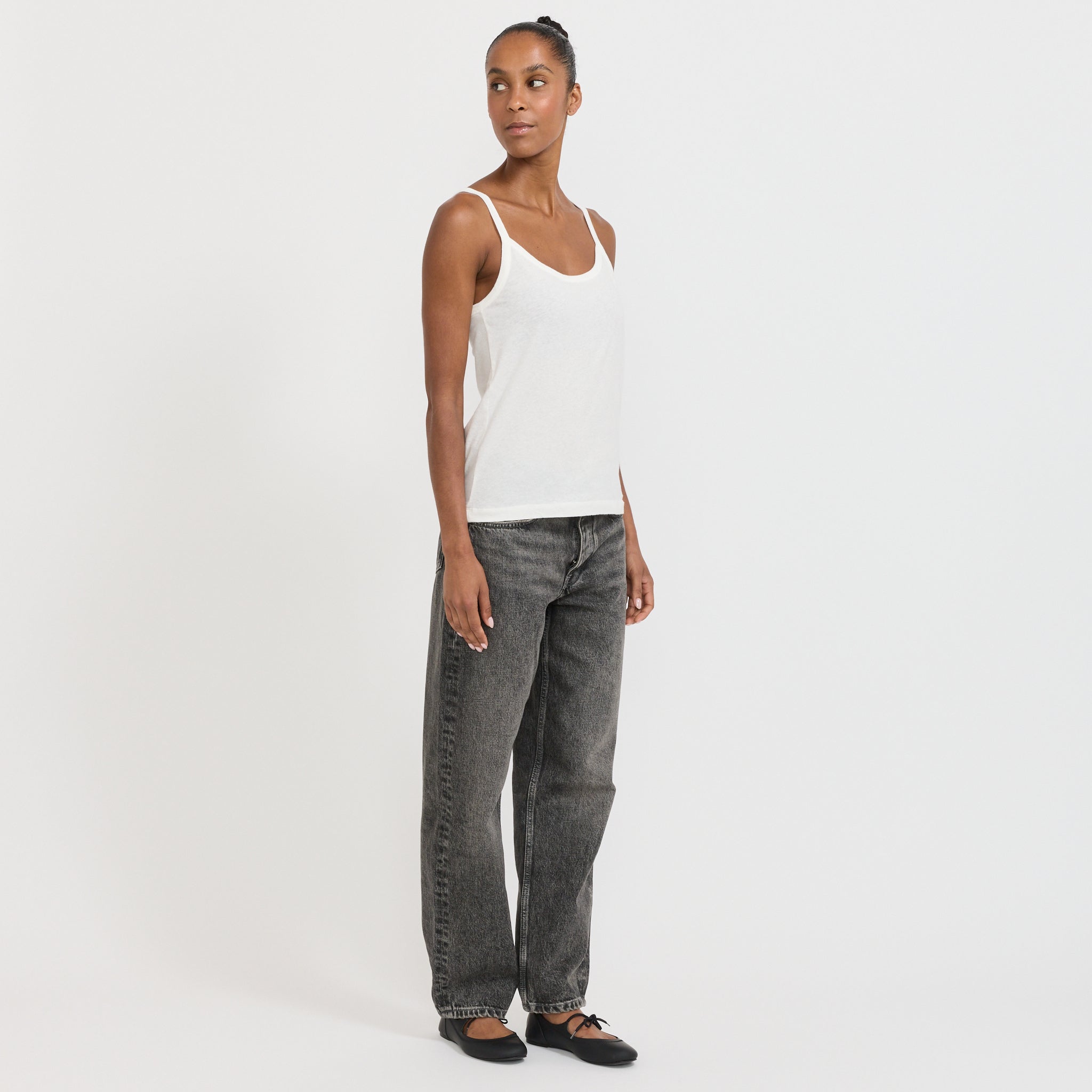 American Vintage | Gamipy Tank Top White | Maplestore