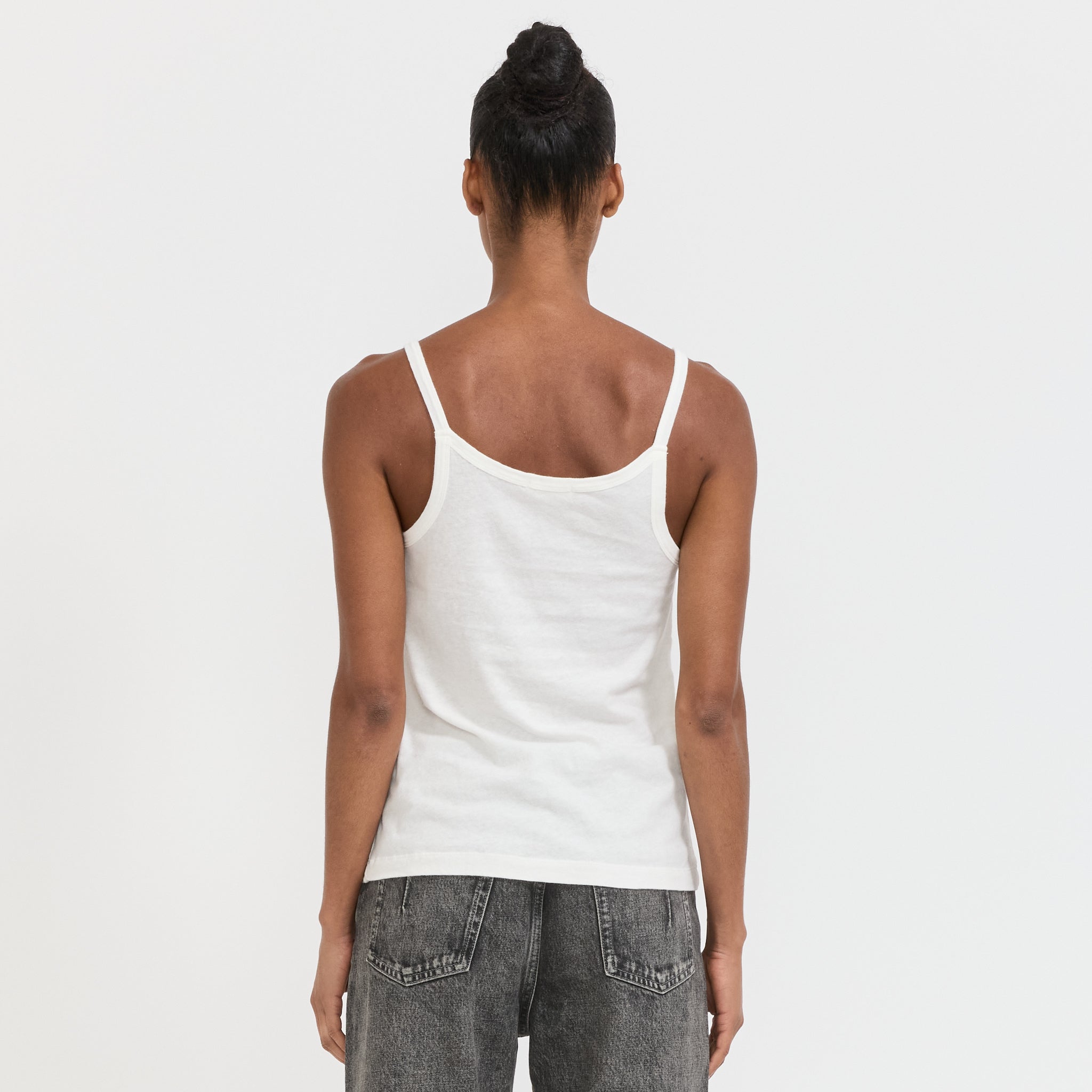 American Vintage | Gamipy Tank Top White | Maplestore