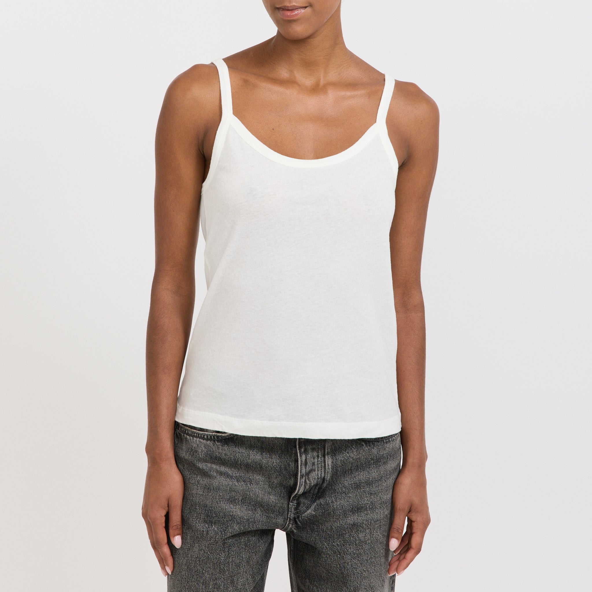American Vintage | Gamipy Tank Top White | Maplestore