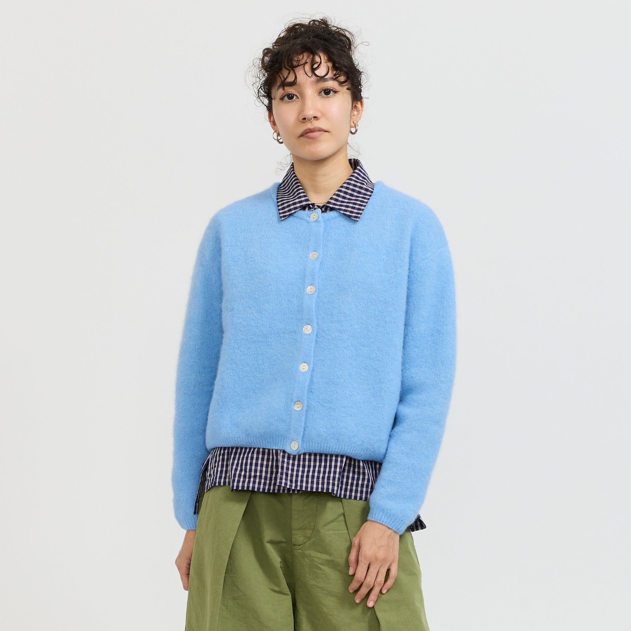 American Vintage Vitow Cardigan Atmosphere Melange Maplestore