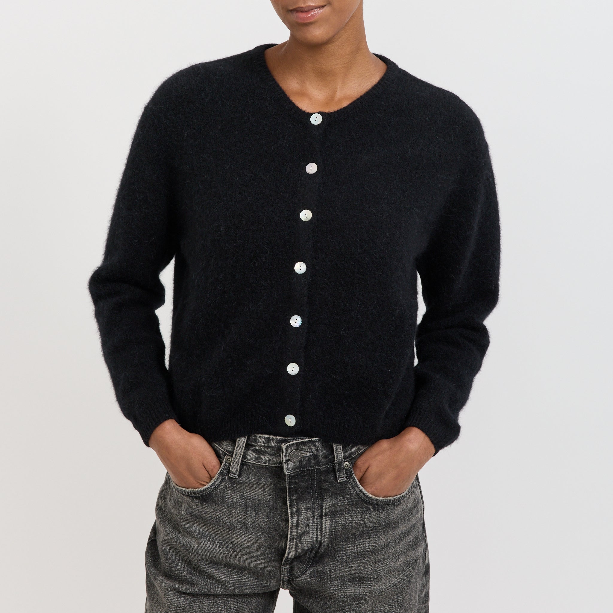 American Vintage | Vitow Cardigan Black | Maplestore