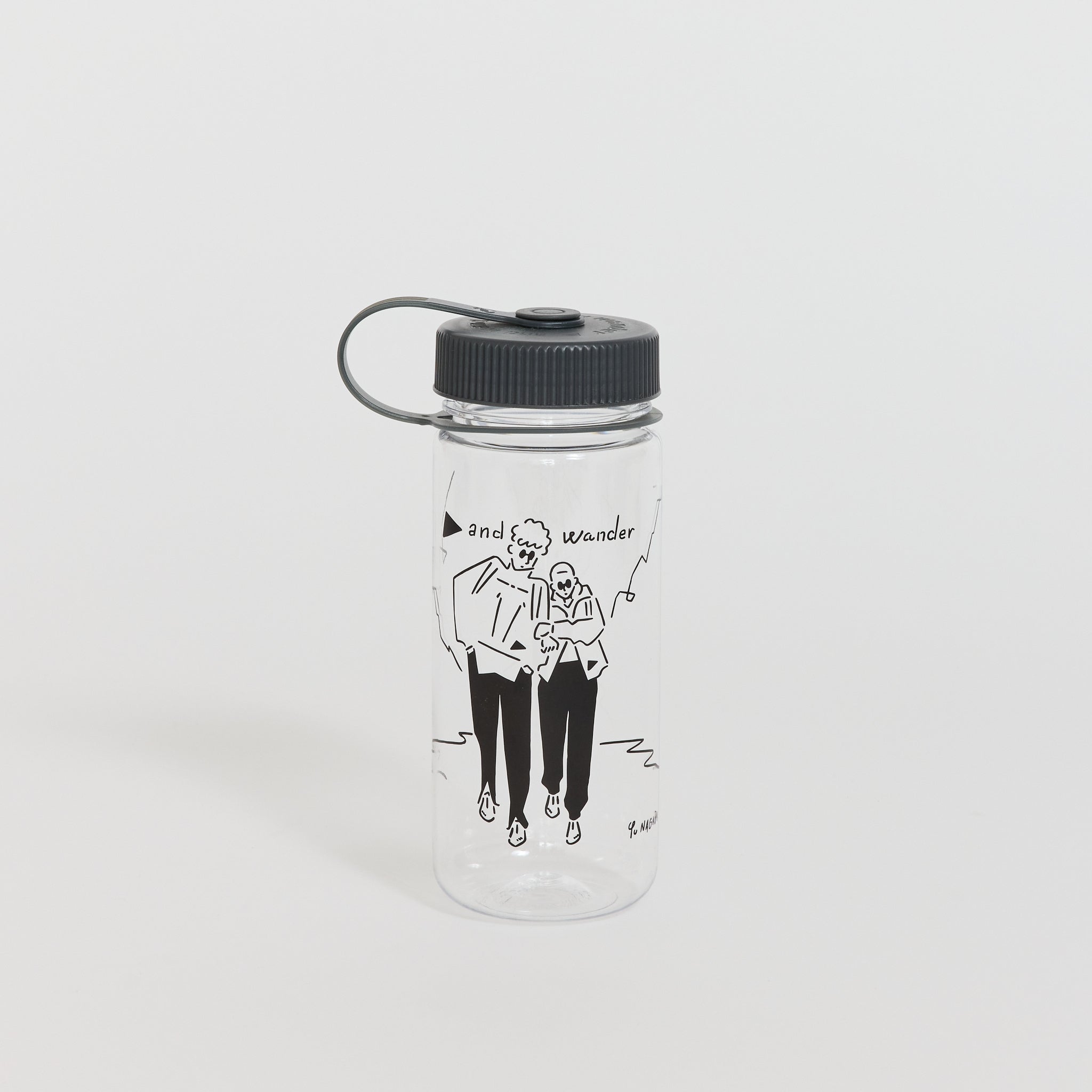 Yu Nagaba Printed Bottle Clear