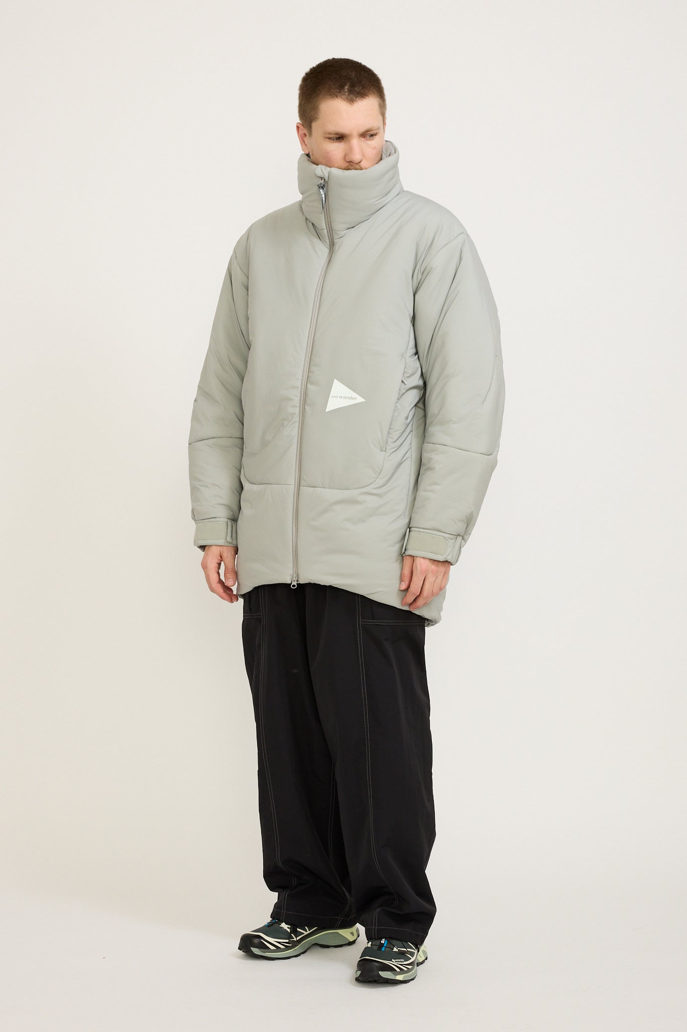 And Wander | Top Fleece Coat Grey | Maplestore