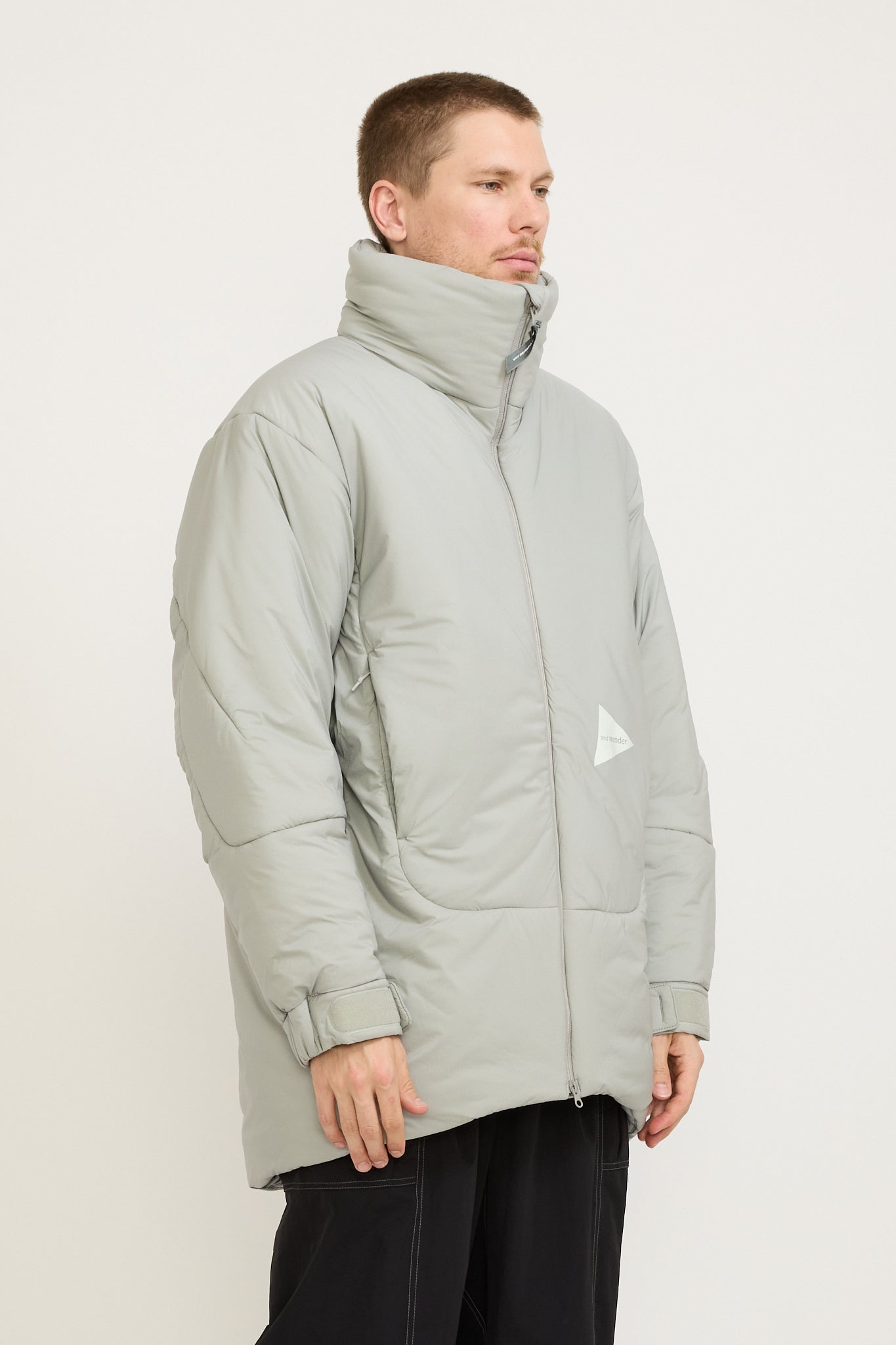 And Wander | Top Fleece Coat Grey | Maplestore