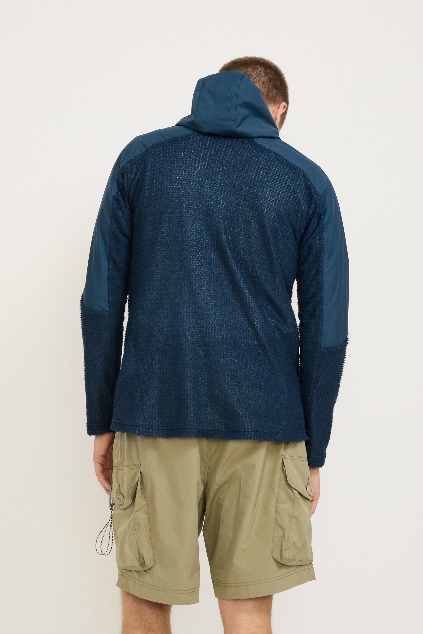 And Wander | Alpha Direct Full Zip Hoodie Navy | Maplestore