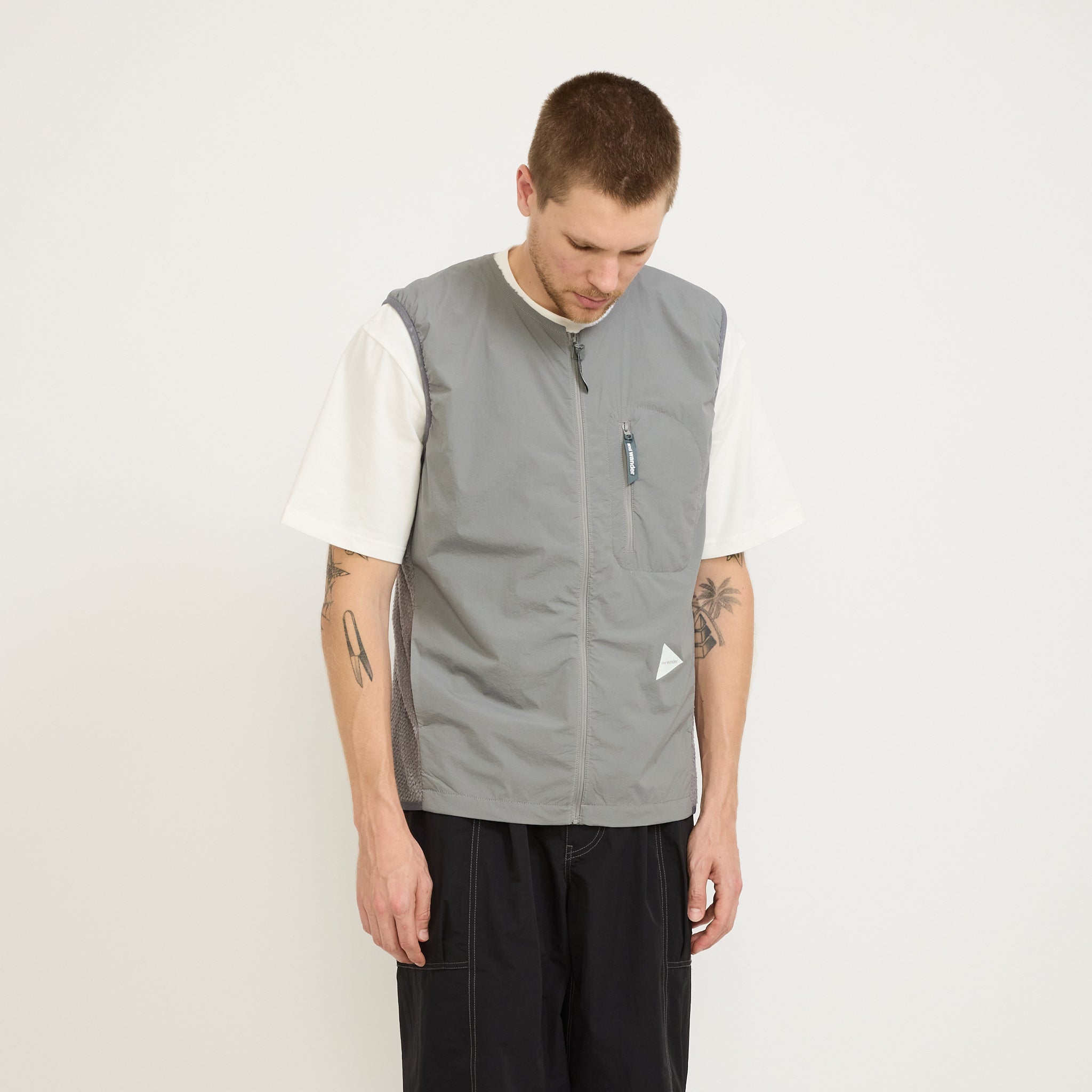 Alpha Direct Vest Grey