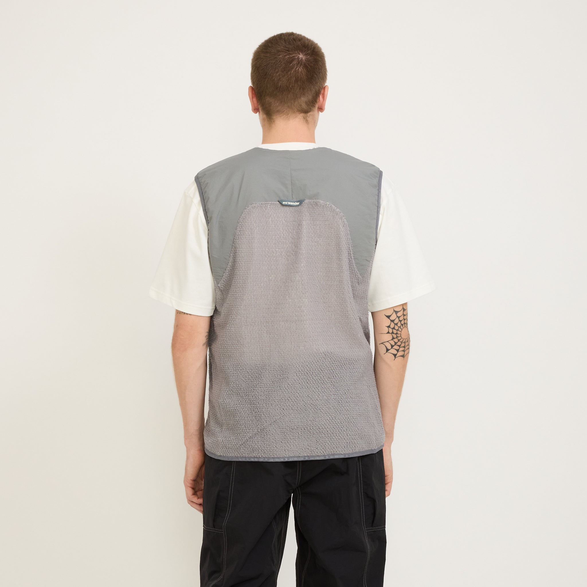 And Wander | Alpha Direct Vest Grey | Maplestore